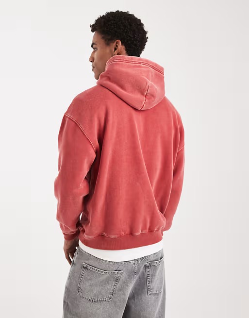 Áo Hoodie Chính Hãng - Hollister Boxy Fit With Front Pocket 