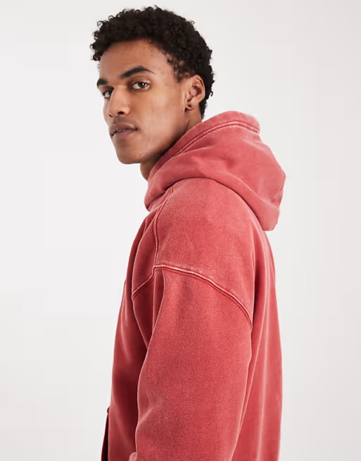 Áo Hoodie Chính Hãng - Hollister Boxy Fit With Front Pocket 