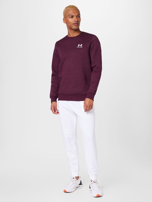 Áo Sweater Chính Hãng - Under Armour Hustle Fleece 'Dark Red' - 1374250-601
