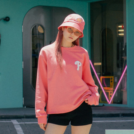 Áo Sweater Chính Hãng - MLB LIKE Planet Overfit Sweatshirt Philadelphia Phillies - 3AMTL0114 - 10COS