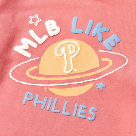 Áo Sweater Chính Hãng - MLB LIKE Planet Overfit Sweatshirt Philadelphia Phillies - 3AMTL0114 - 10COS