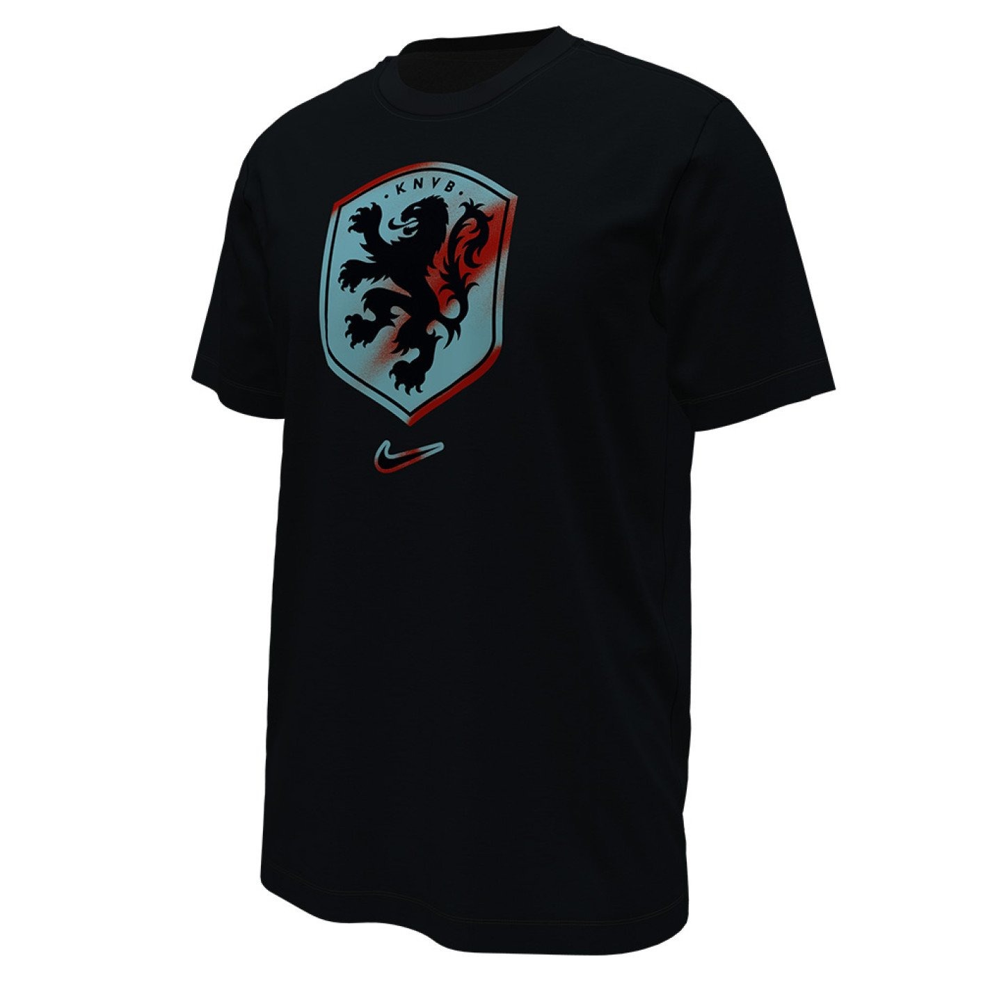 Áo Tshirts Chính Hãng - Nike Netherlands Crest KNVB 2024-2026 noir ' Black' - FV8584-010