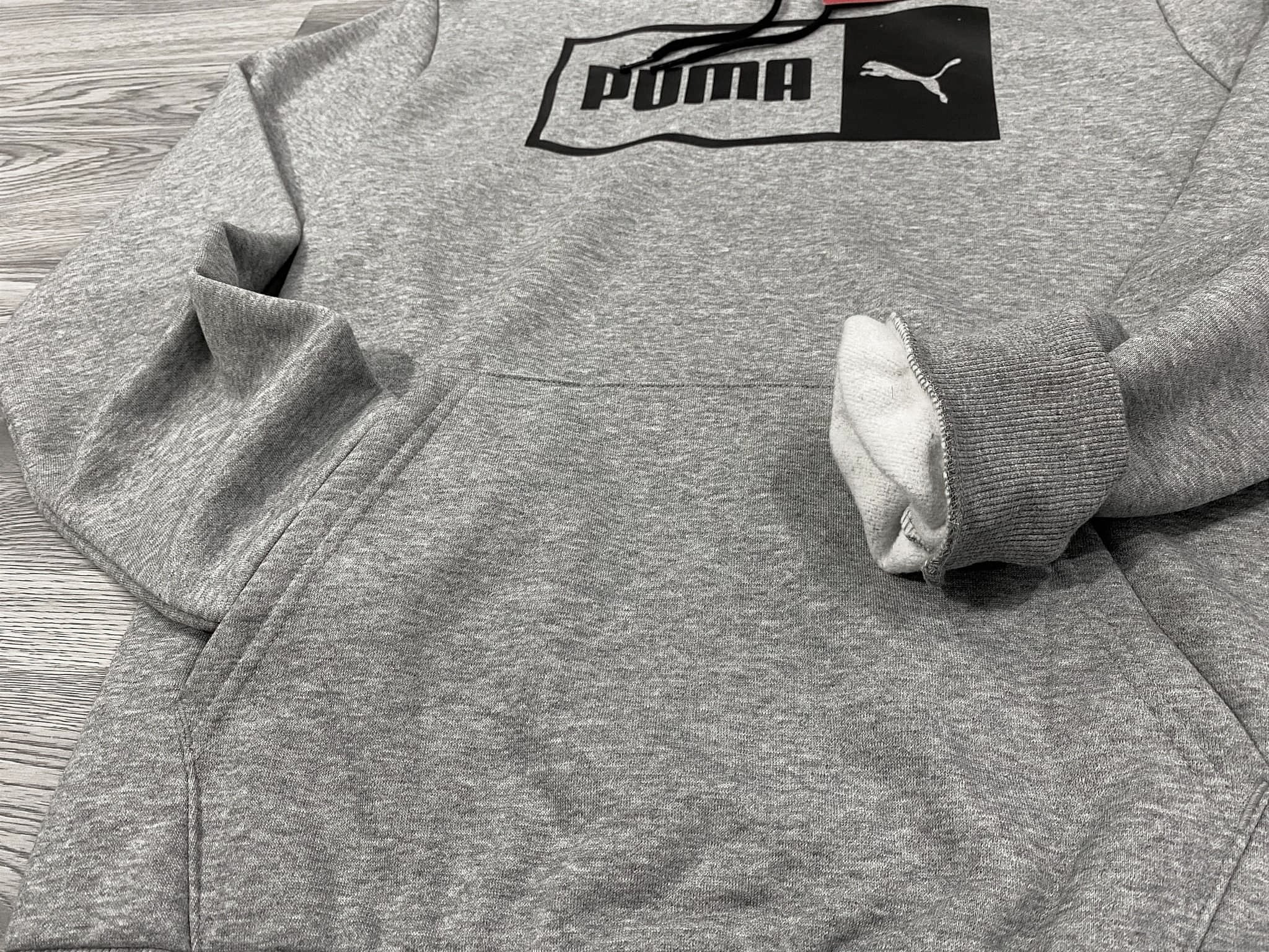 Áo Hoodie Nỉ Nam Puma Logo 'Grey' - 848222-03