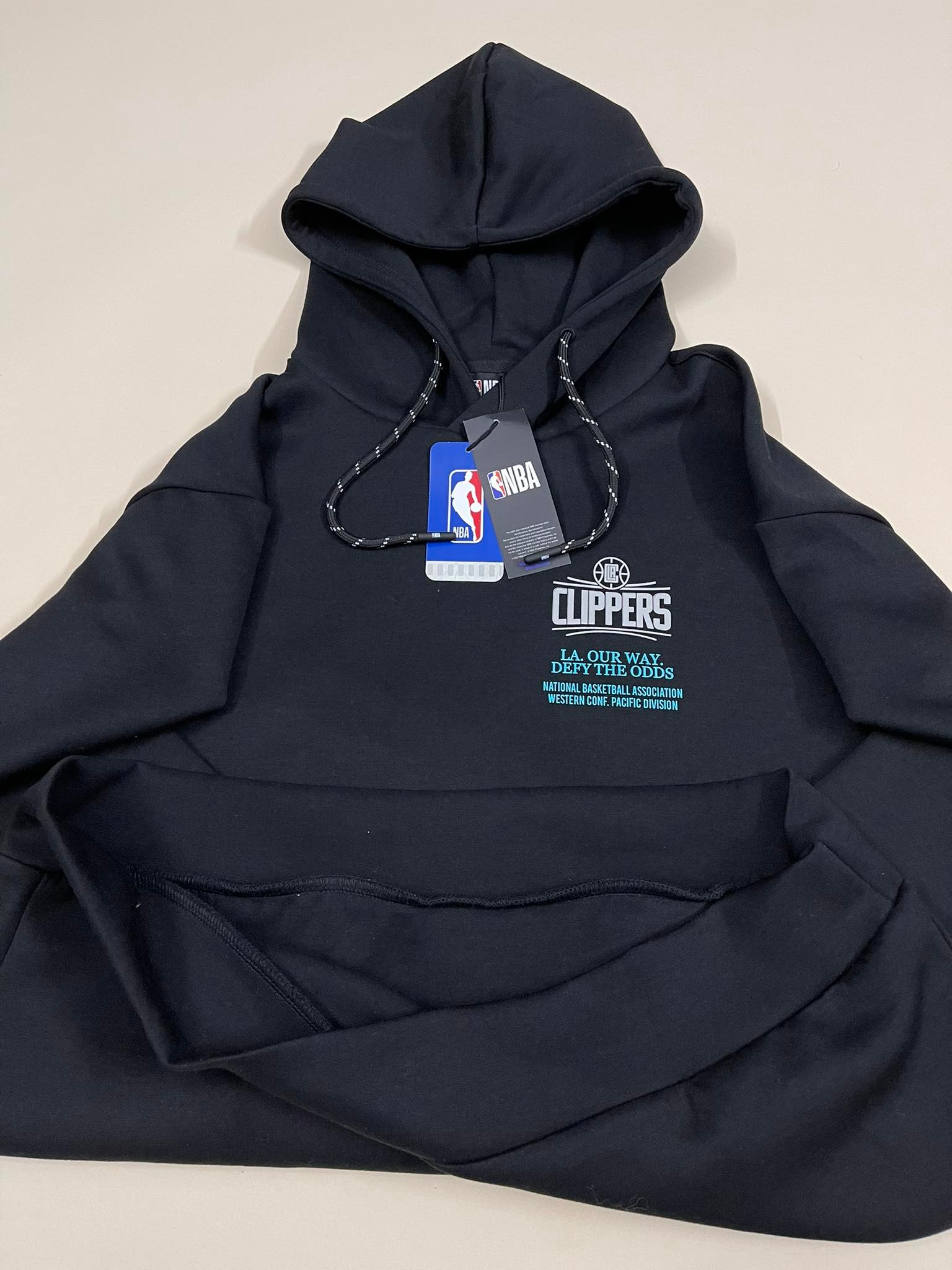 Áo Hoodie - NBA Clippers National Basketball 'Black ' -N213TH050P