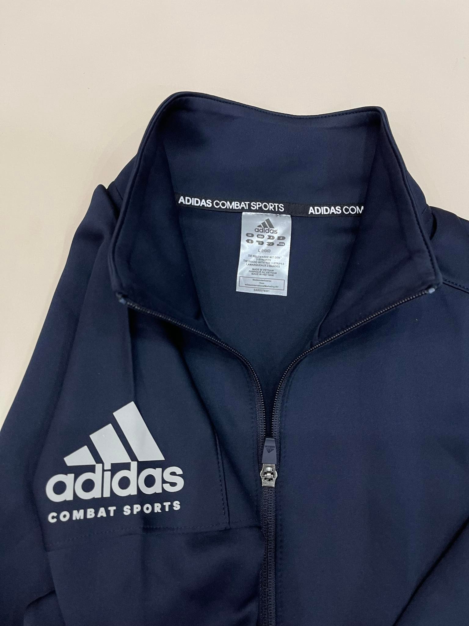 Áo Khoác Chính Hãng - Adidas Combat Martial Arts Jacket 'Navy' - D24790-451