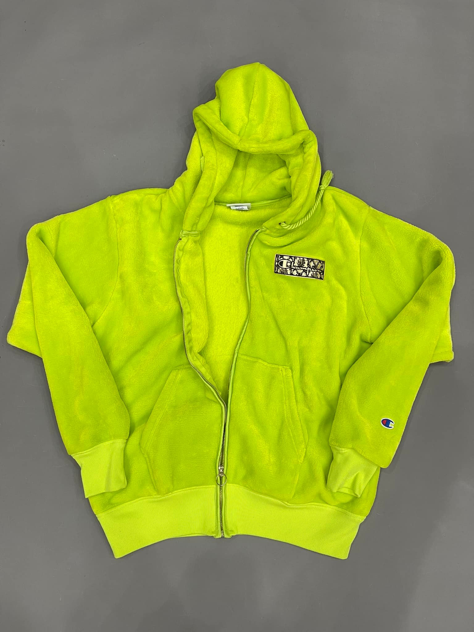 Áo Hoodie Khoác Nỉ Nam Champion ' Green ' - 586734