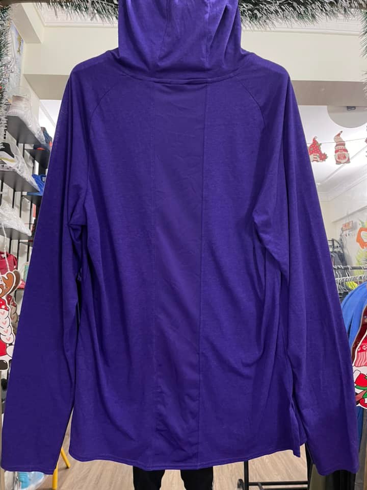 ÁO HOODIE - Nike Air Jordan Dry-Fit Long Sleeve Hoodie 'Purple' - AO9221-545