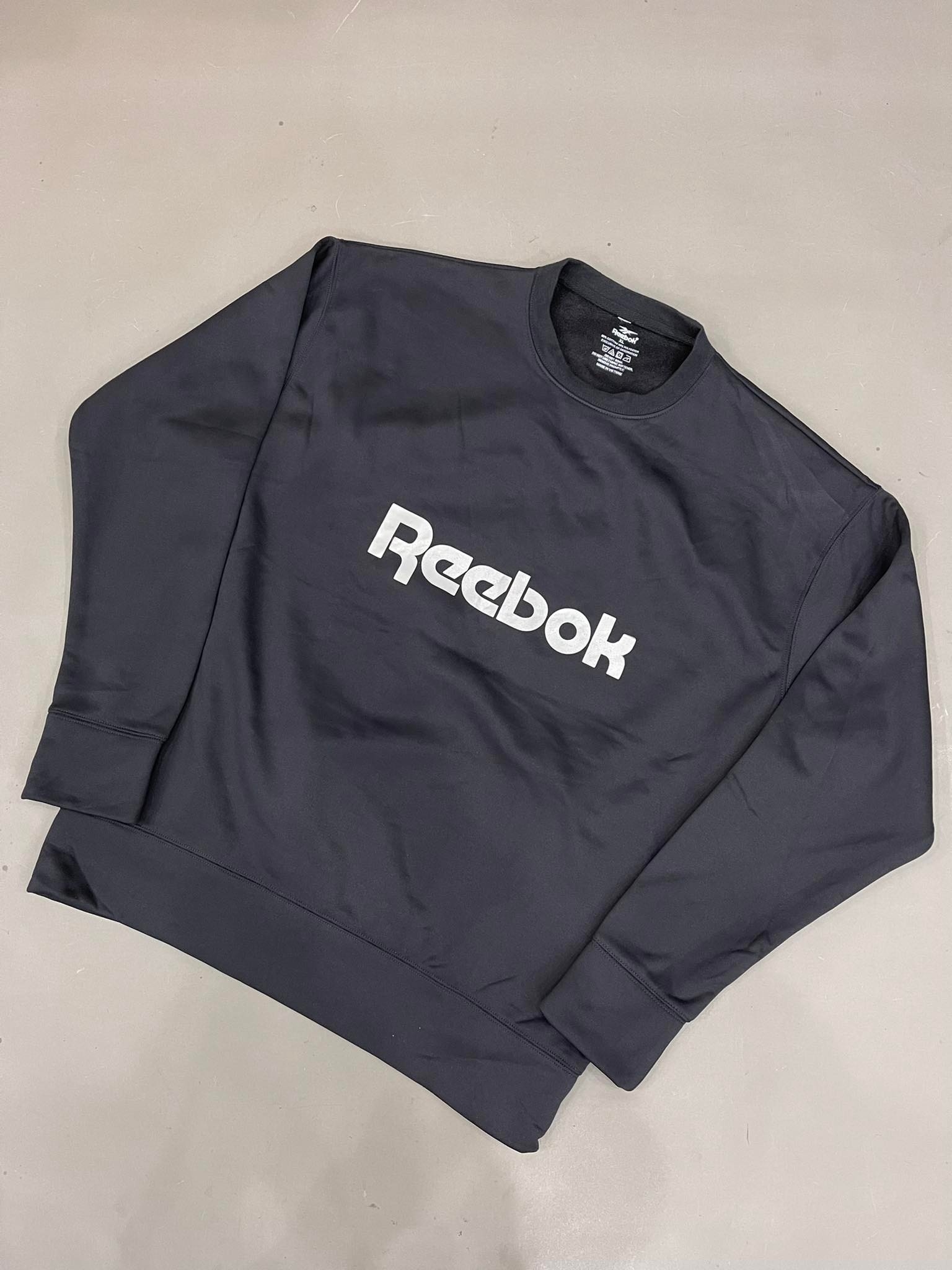 Áo Sweatshirts Chính Hãng - Reebok Unisex ''Black/White'' - SRE010-100