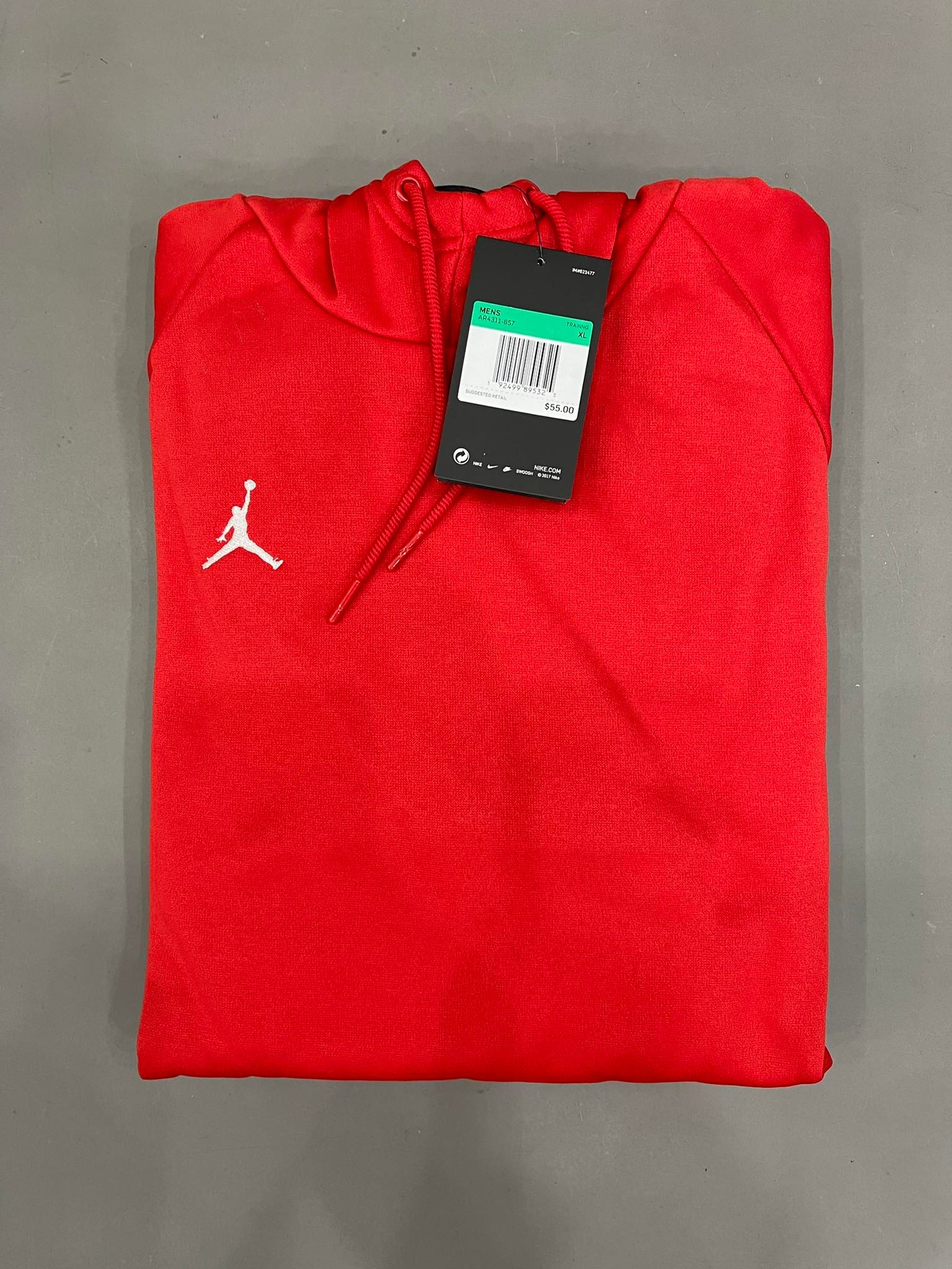 Áo Hoodie Nỉ Nam Air Jordan Alpha Therma Red - AR4311-657