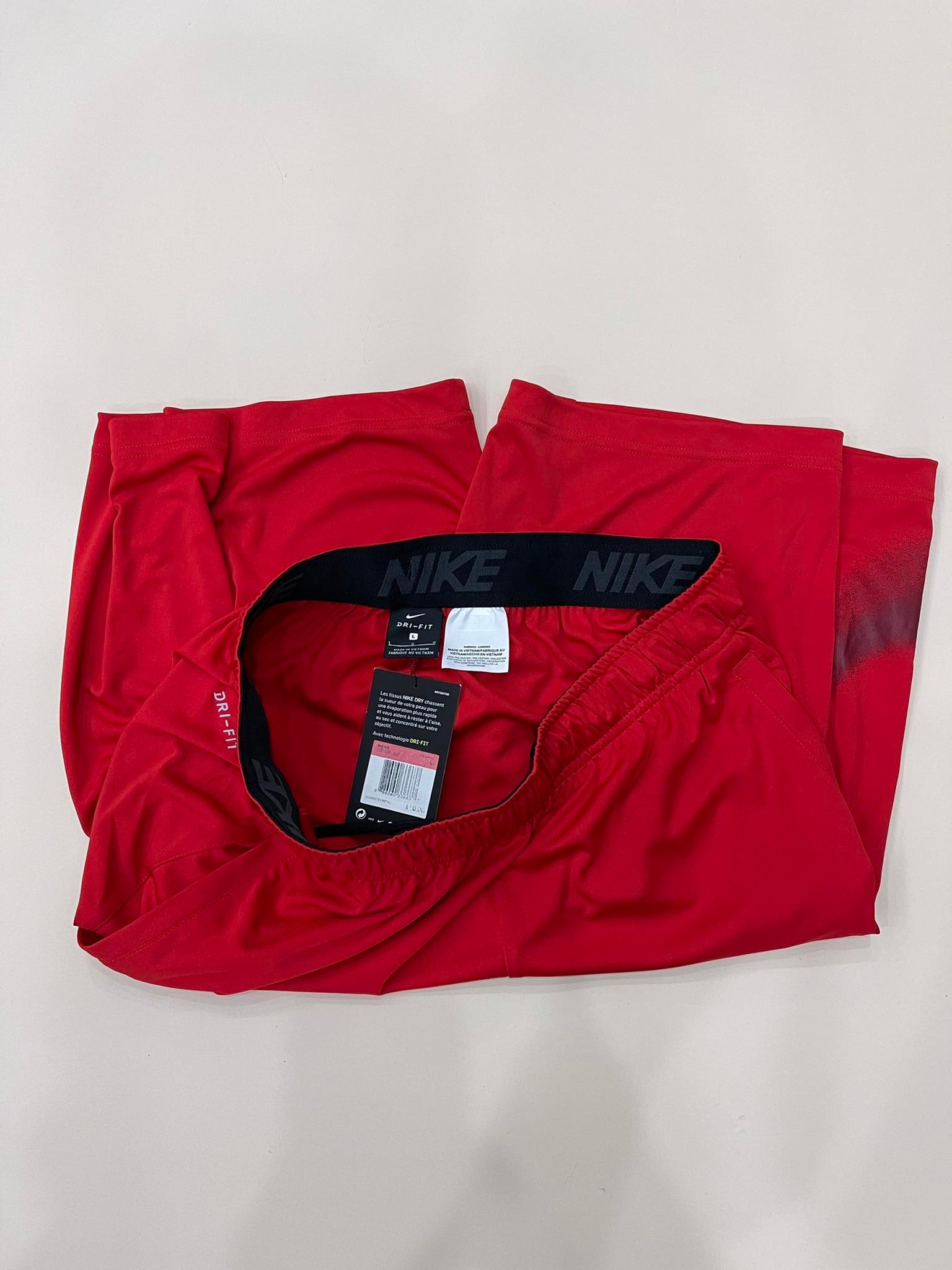 Quần Đùi - NIKE Mens Red Athletic 9'' Fly Shorts Size Extra Extra Large