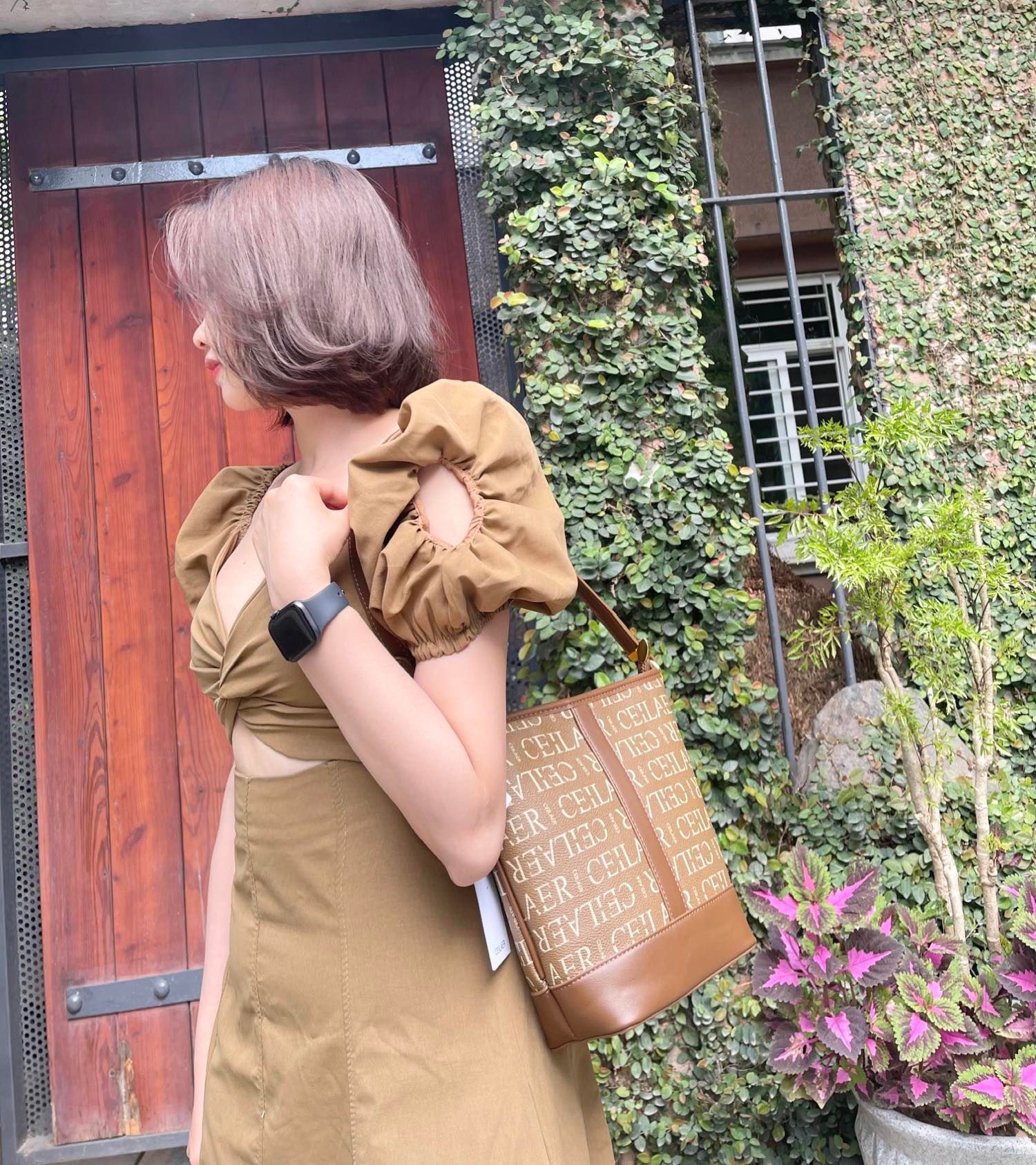 PHỤ KIỆN CHÍNH HÃNG - TÚI NỮ CEILAER Bucket Shoulder Bag - CEI050