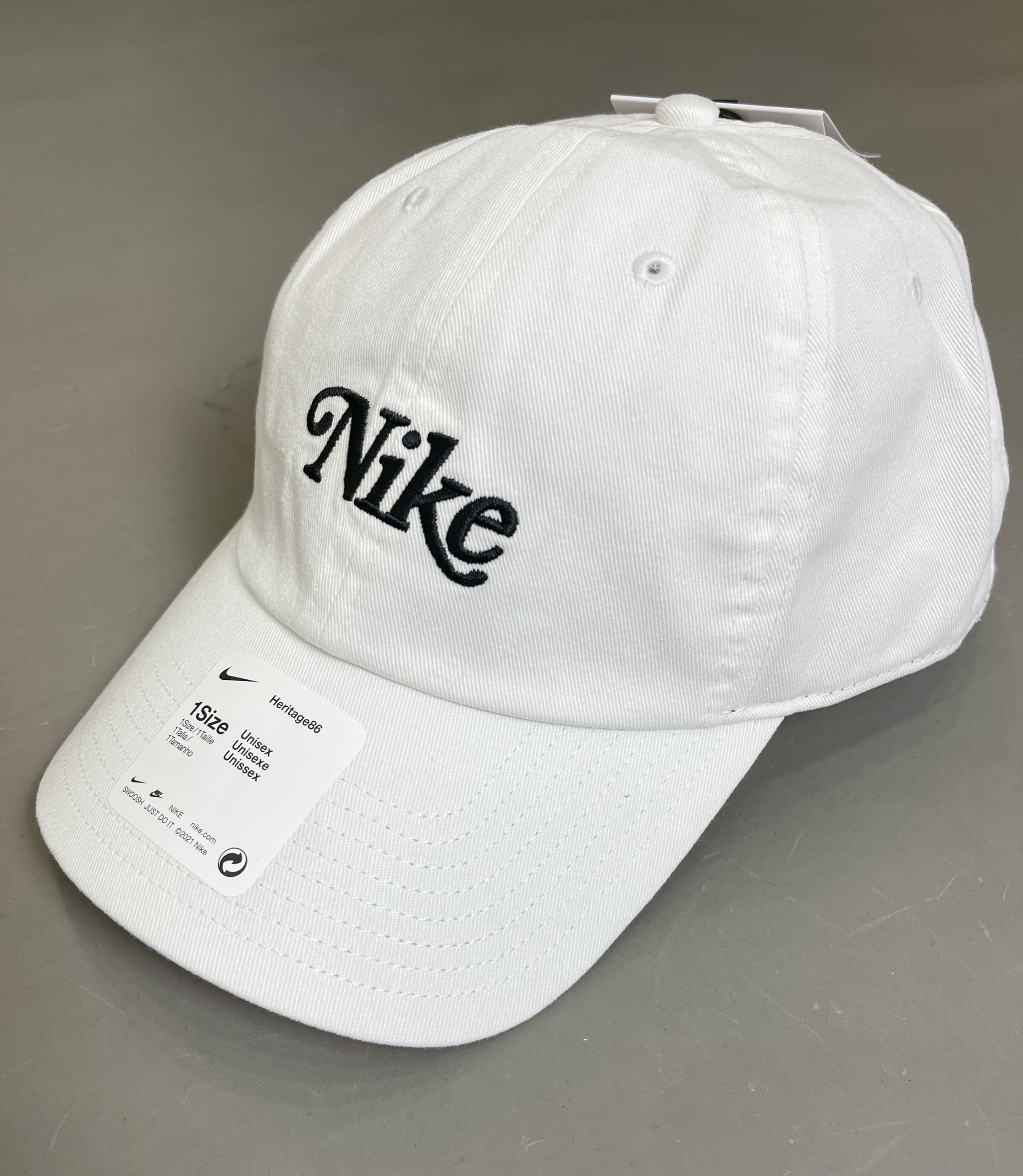 Mũ nón lưỡi trai thể thao Nike Trắng - DH1637-121