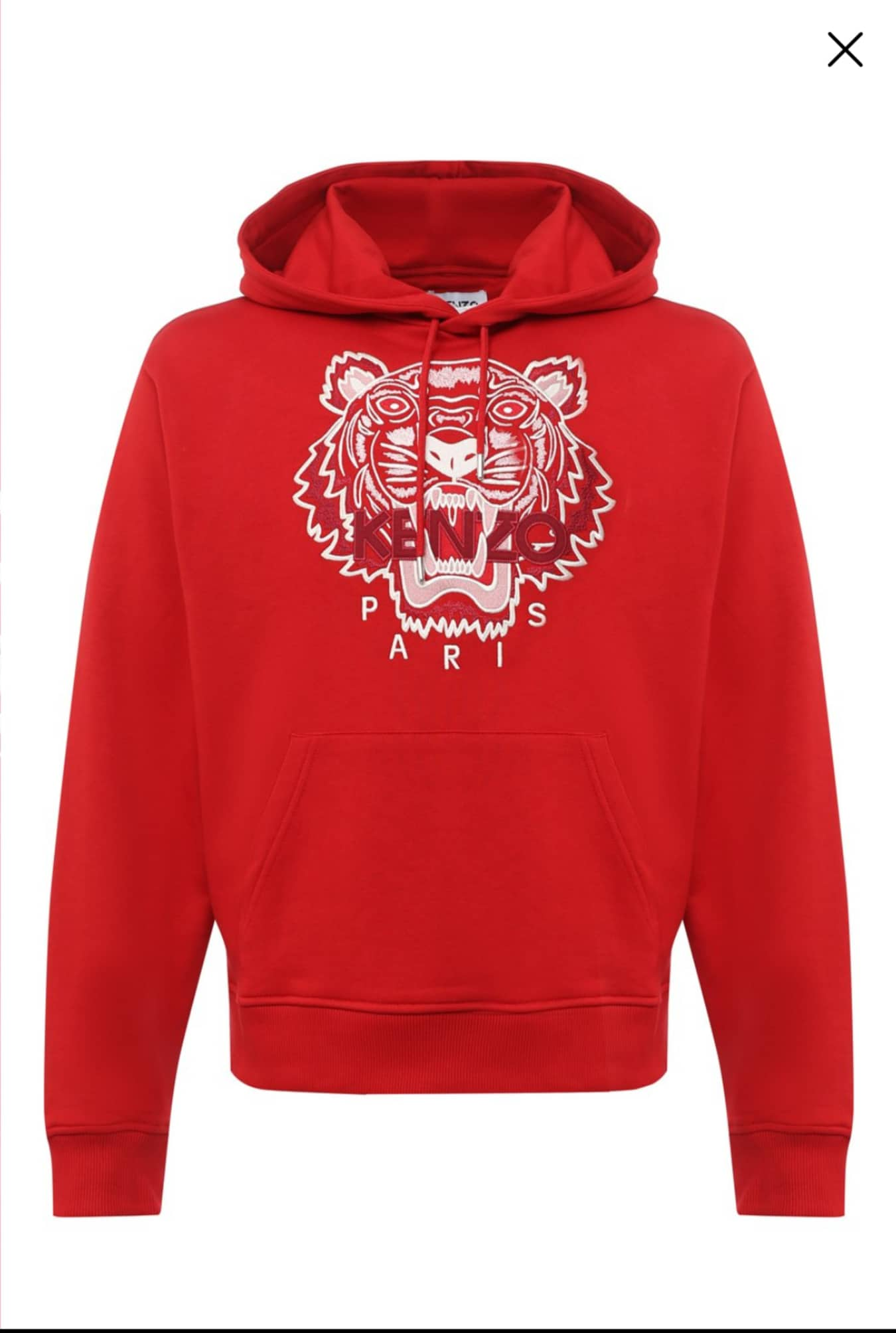 Áo Hoodie Nỉ Da Cá Kenzo Two-tone Tiger Hoodie 