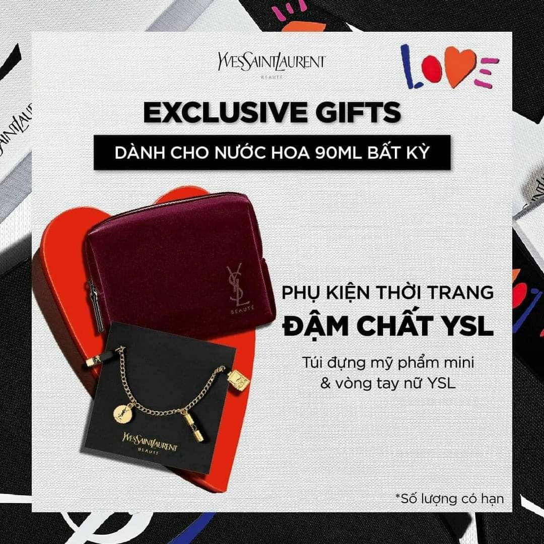 Vòng Tay Nữ SAINTLAURENT BEAUTY GIFT VIP - YSL010