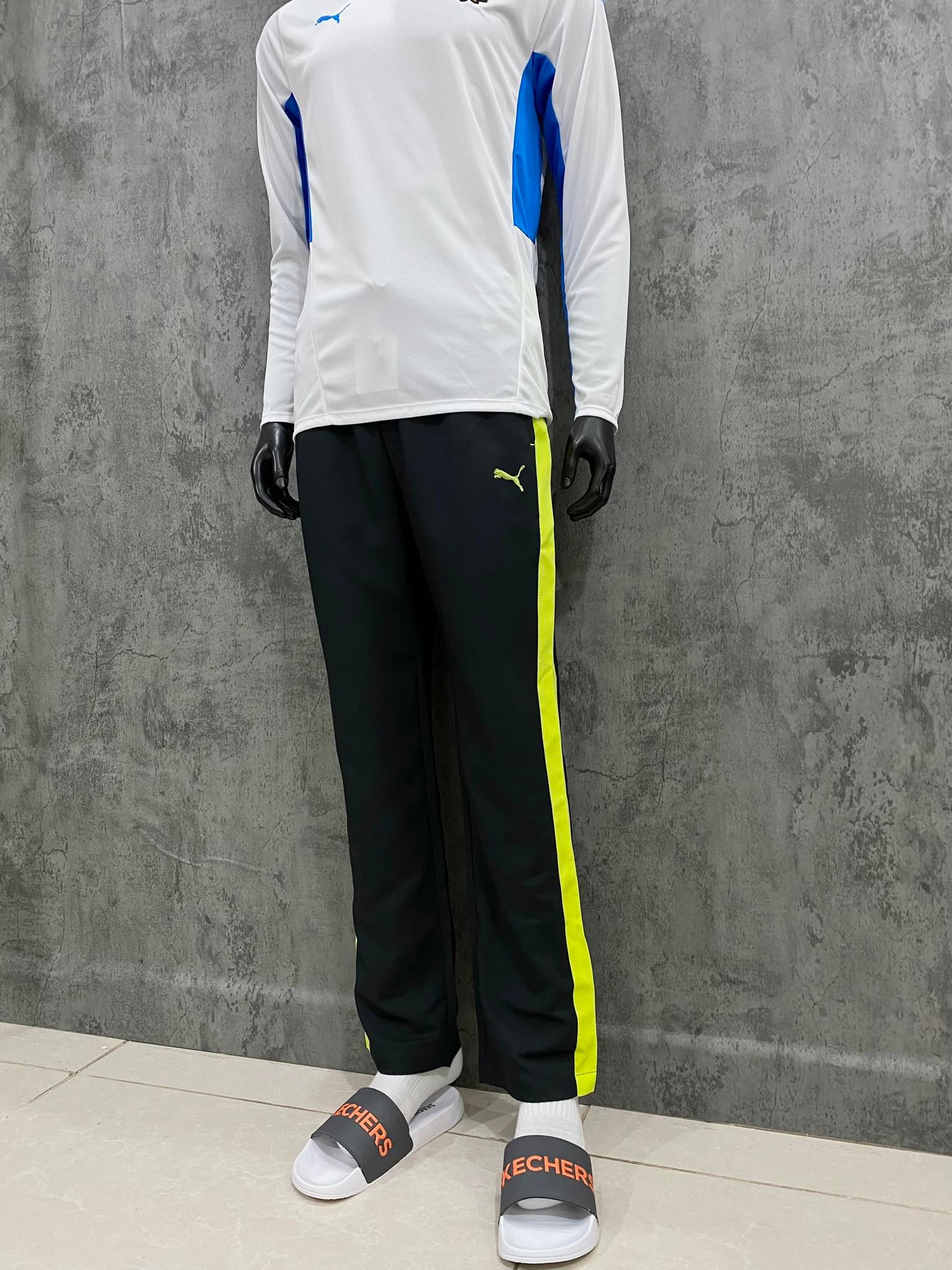 Quần Dài Chính Hãng - Puma Drycell Pants ''Black/Yellow'' - 920461-01