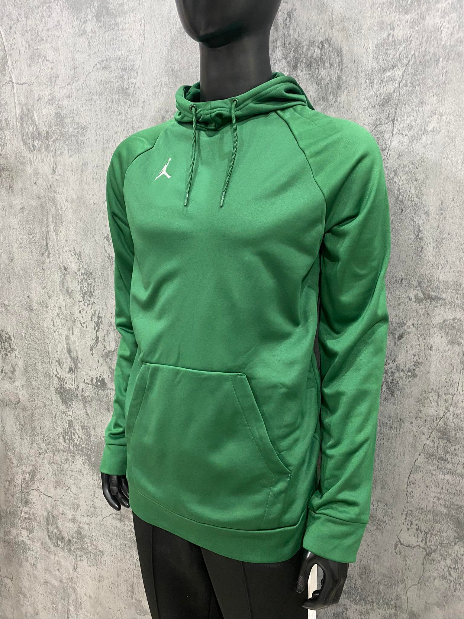 Áo Hoodie Nỉ Nam Nike Air Jordan Alpha Therma Pullover 'Green' - AR4311-341