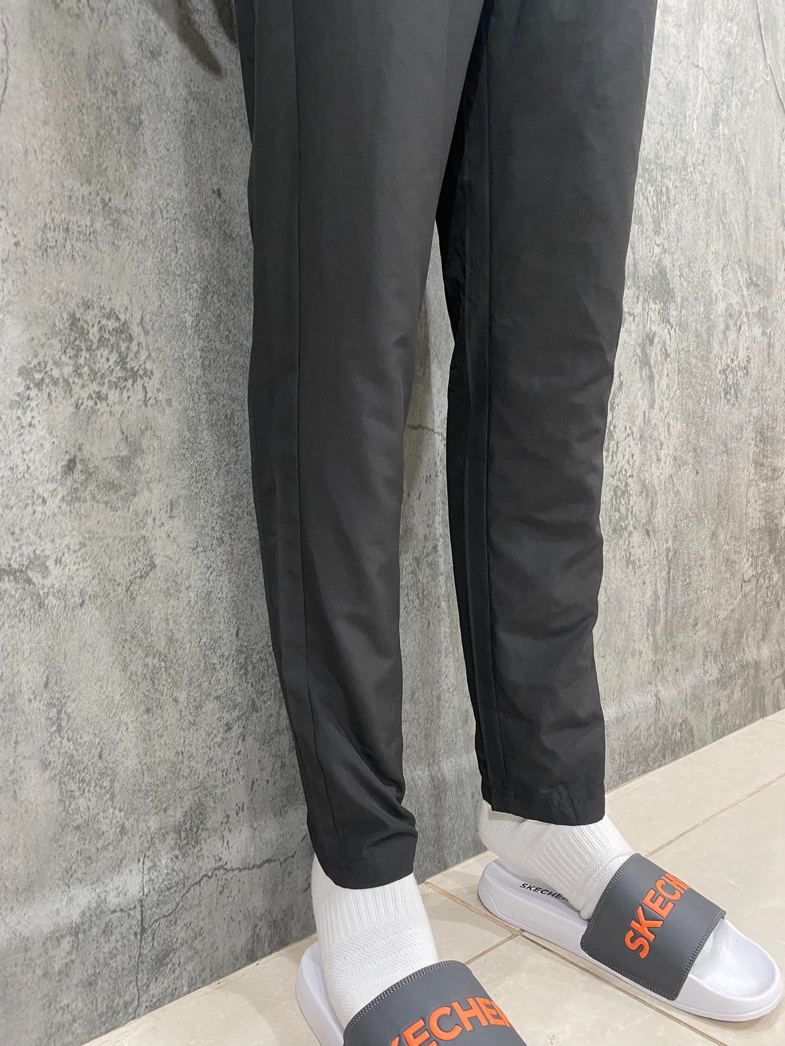 Quần Dài Chính Hãng - Puma Woven Logo/Text Pants 'Black' - 853934-01