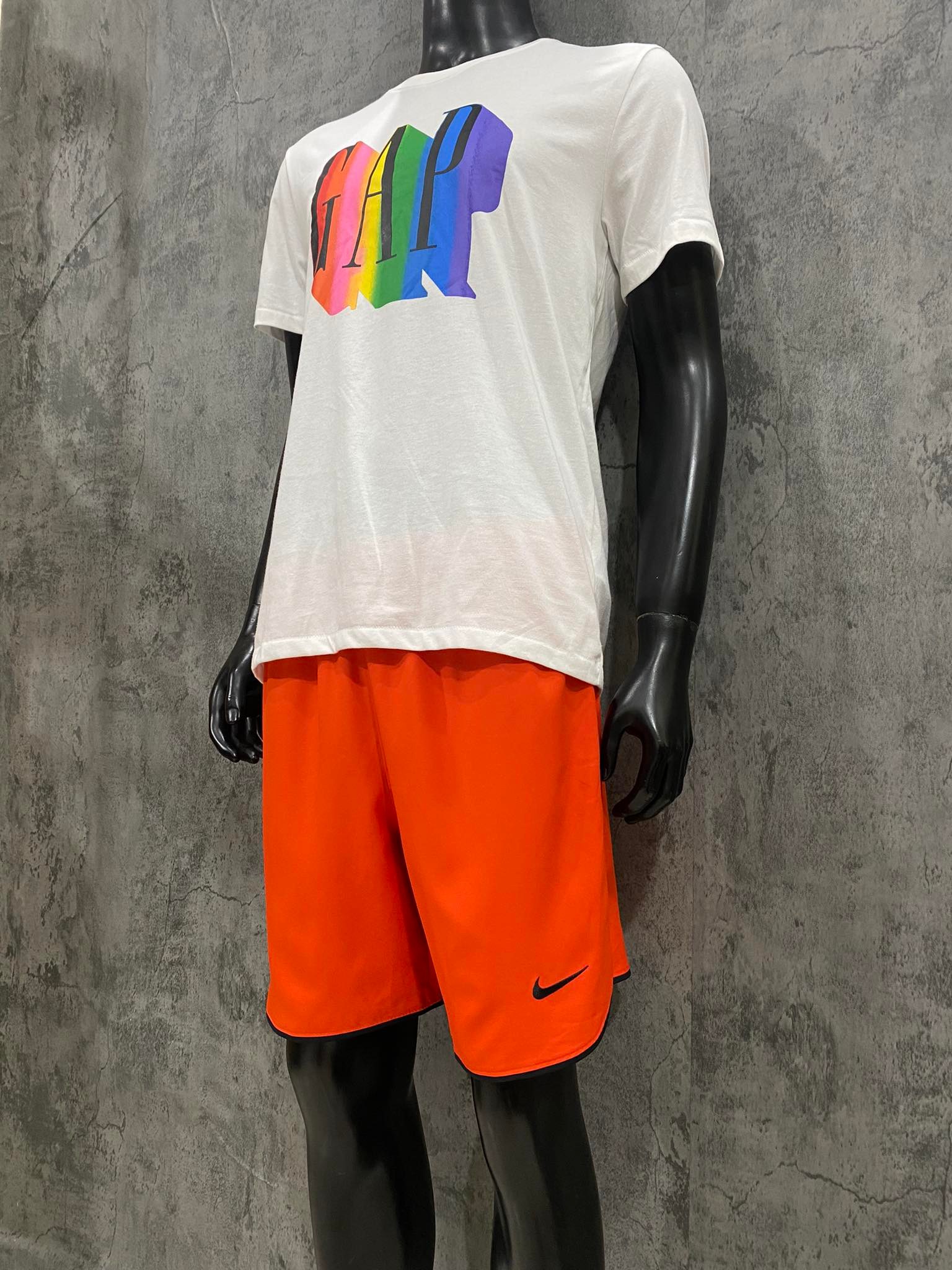 Quần Shorts -Nike Mens Dri Fit Us Laser V Shorts Orange