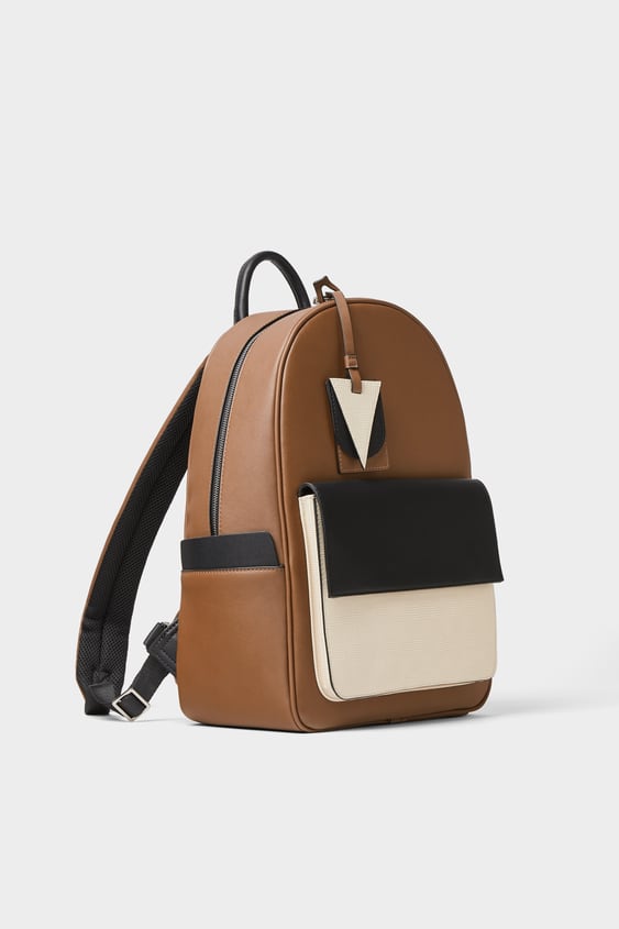 Balo Cao Cấp ZaRa Three-Tone Backpack - 16243005-W2020