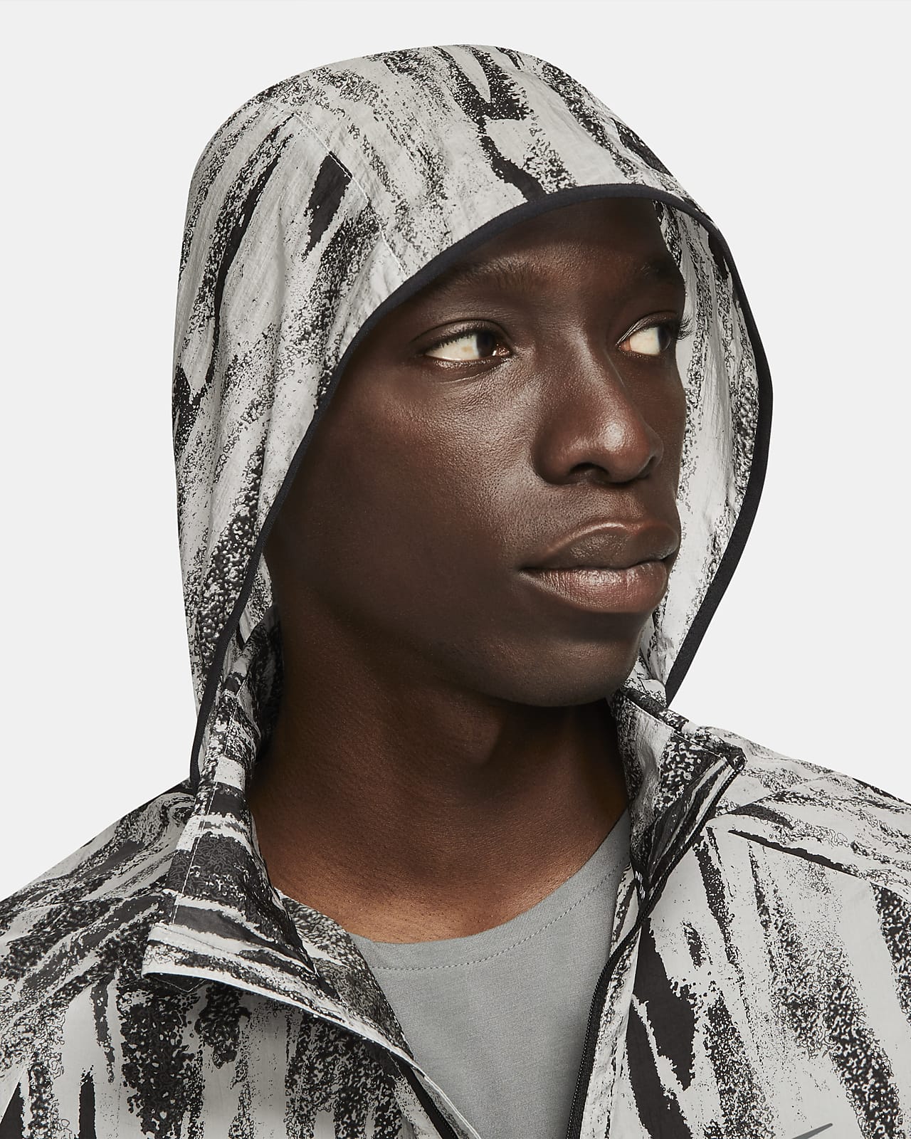 Áo Khoác Chính Hãng - Nike Windrunner Wild Run Printed Running Jacket 