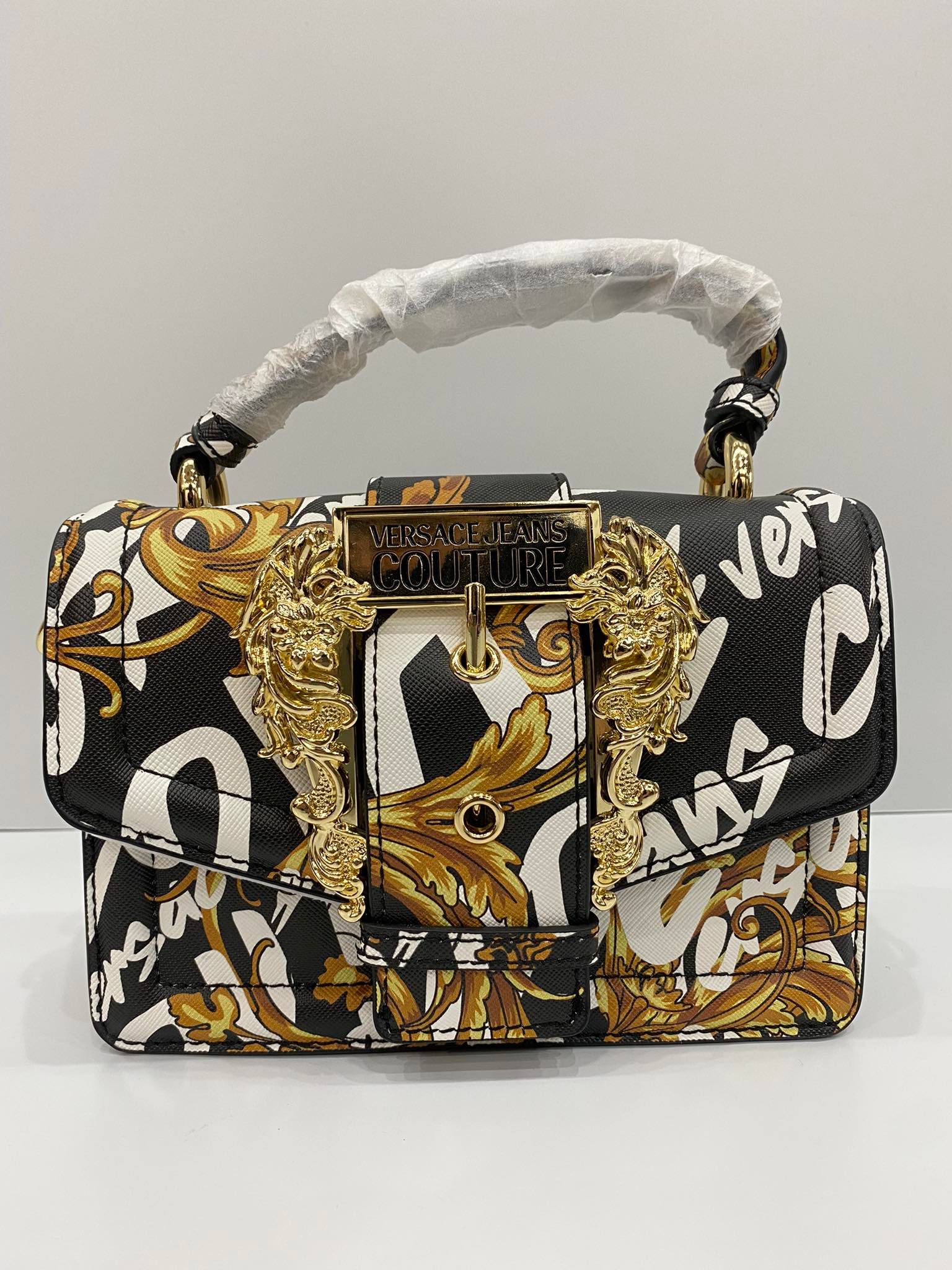 PHỤ KIỆN CHÍNH HÃNG - Túi Nữ Versace Jeans Couture Printed Saffiano - 73VA4BE6-ZS414