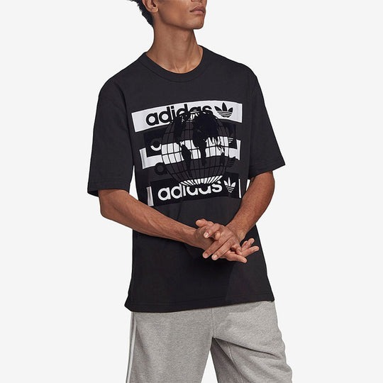 Áo Tshirt Chính Hãng - adidas originals Msg Ss Tee Logo Short Sleeve 'Black' - FM2253
