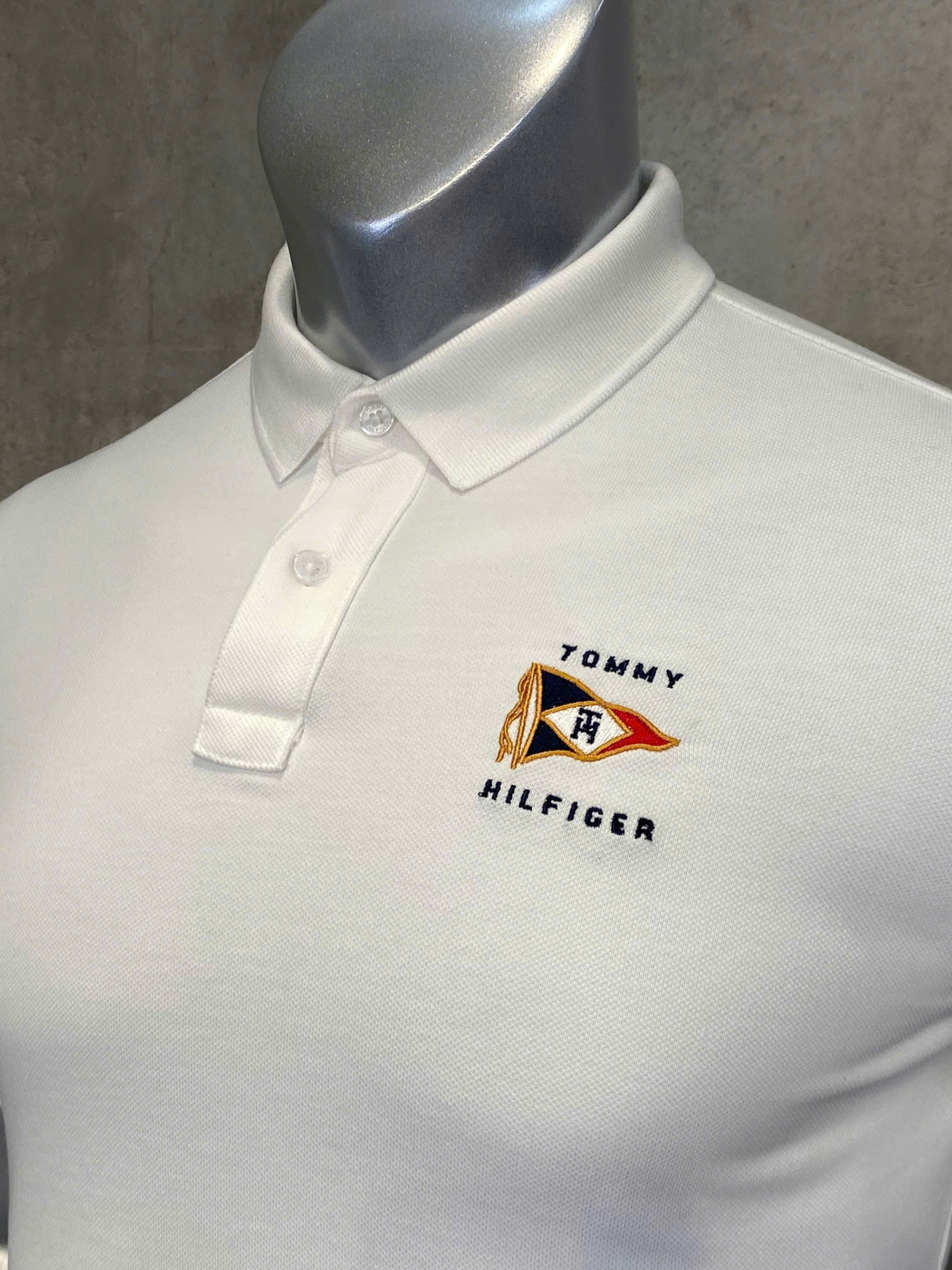 Áo Polo Chính Hãng - Tommy Hilfiger Regular Fit Nautical Flag Polo 