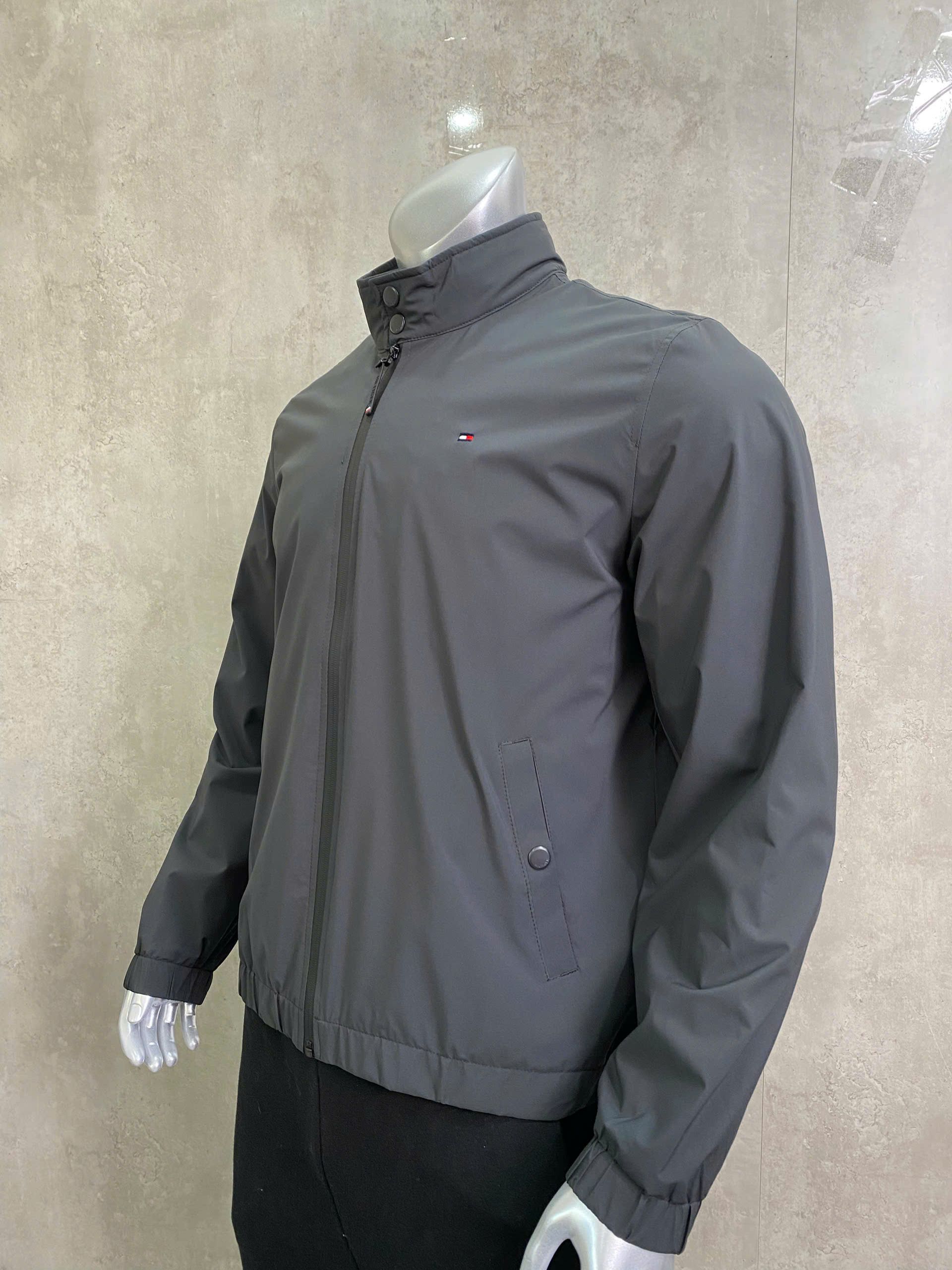 Áo Khoác Chính Hãng - Tommy Hilfiger Men's Stand-Collar Jacket 2 Lớp 