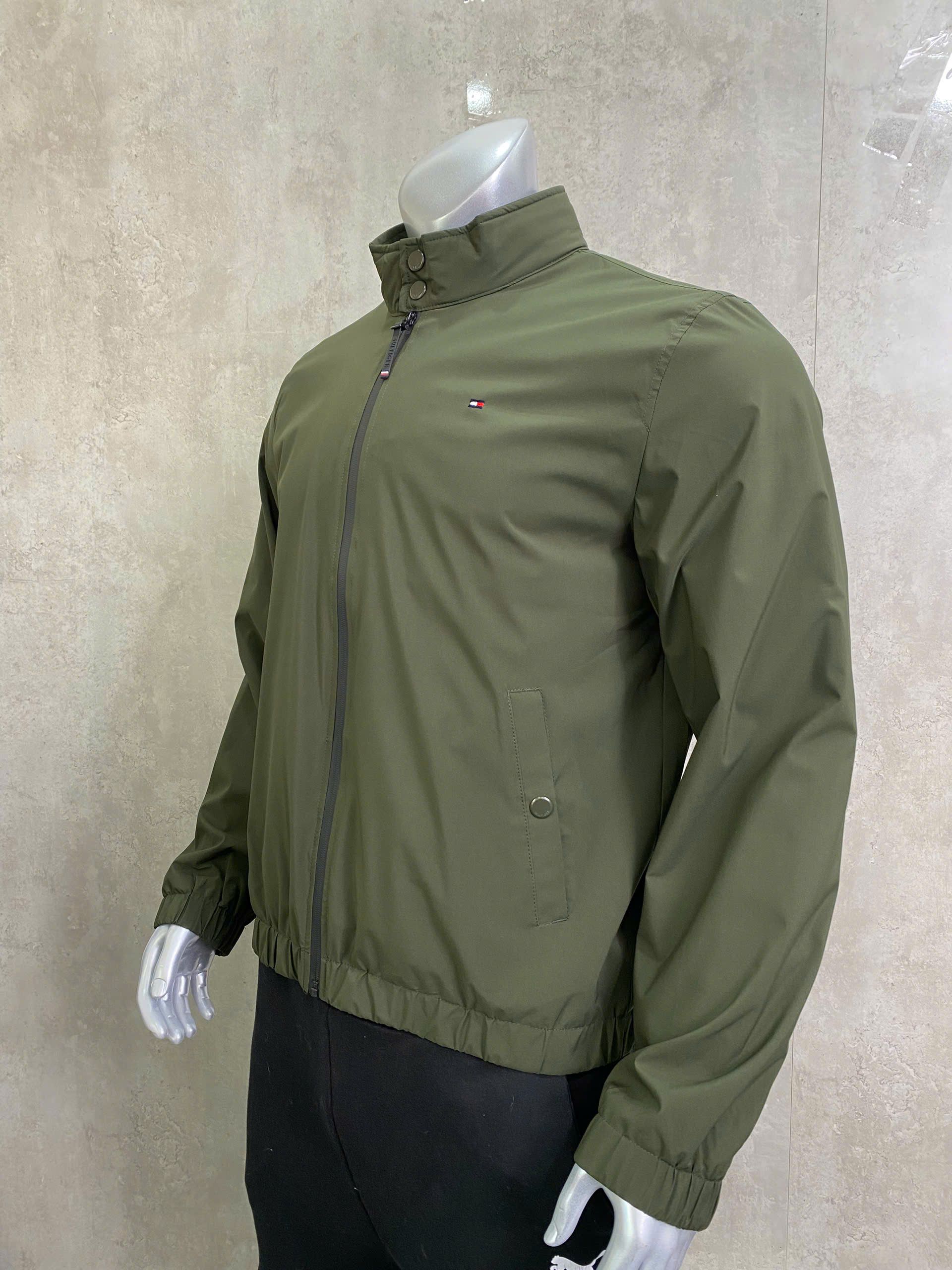 Áo Khoác Chính Hãng - Tommy Hilfiger Men's Stand-Collar Jacket 2 Lớp 