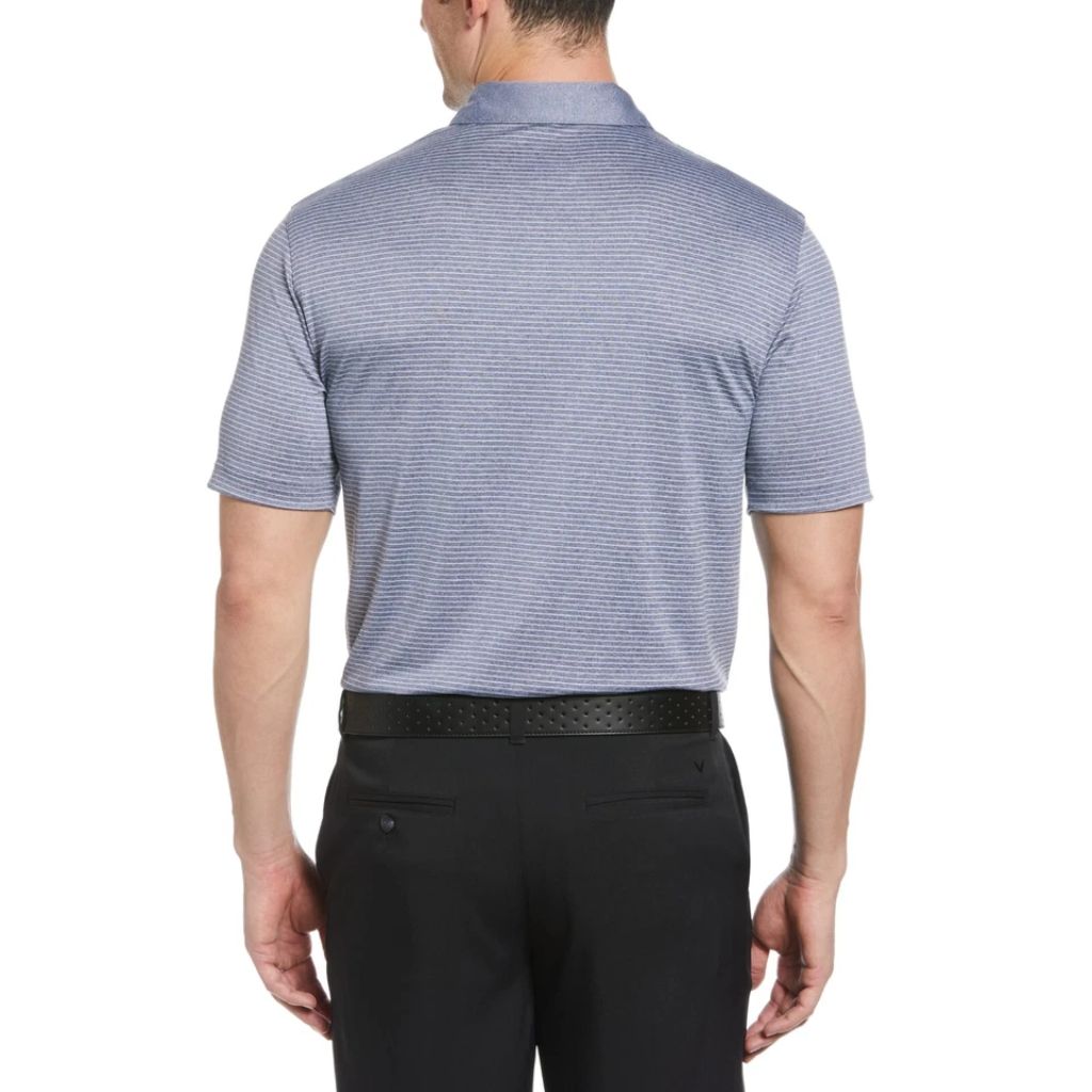 Áo Polo Chính Hãng - Callaway Opti-Dri Performance Heather Micro Stripe Golf - CGKSB0H4RT