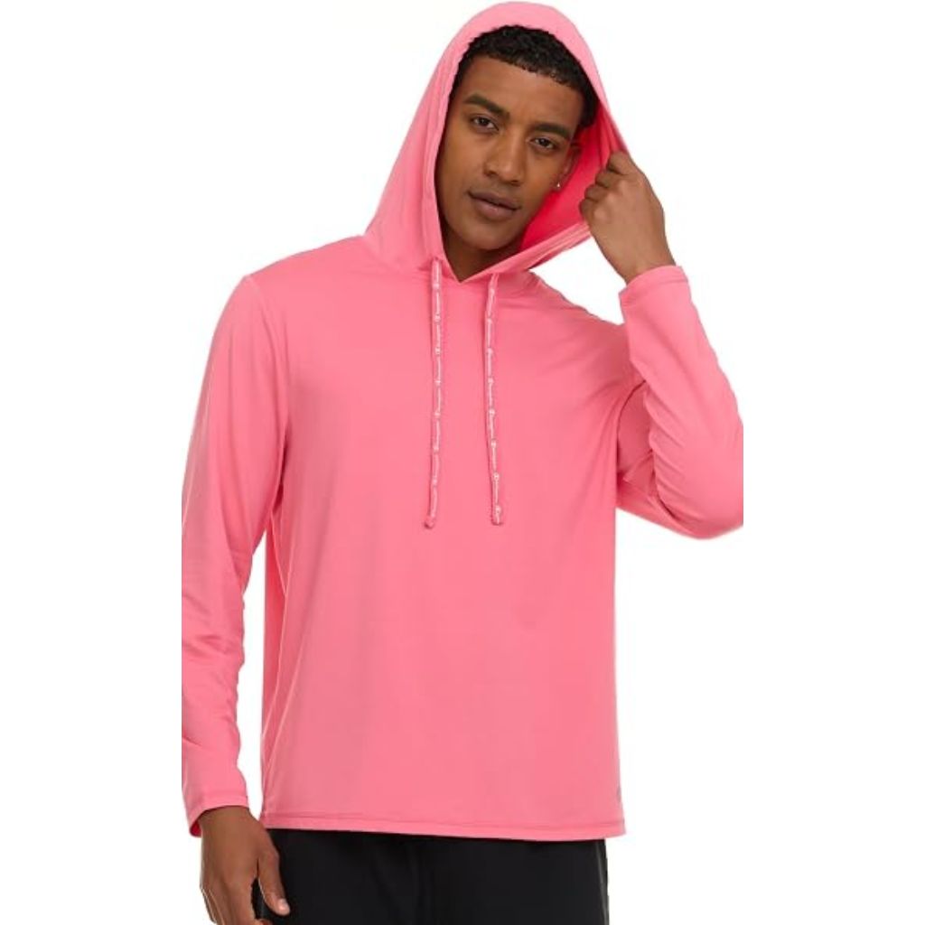 Áo Hoodie Chính Hãng - Champion UV-Protection Hoodie “Coral” - B0F7HZXBL6