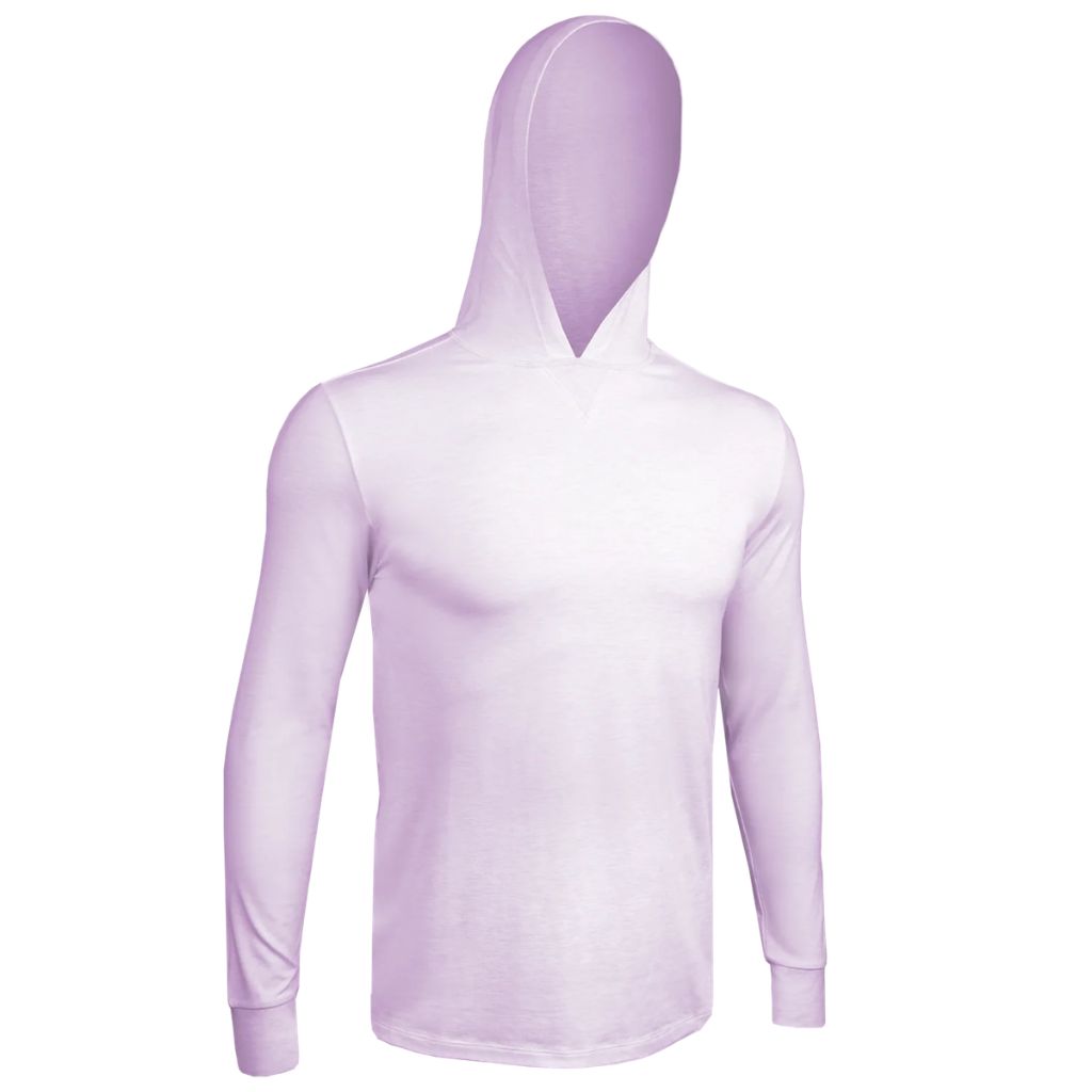 Áo Hoodie Chính Hãng - 2UNDR Luxury Long Sleeve Hooded Tee “Lavender” - 2UNDR-LAVENDER