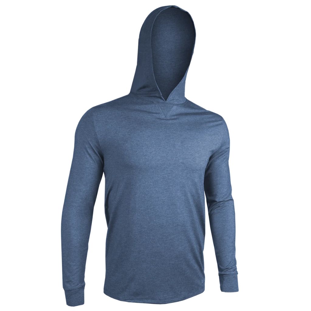 Áo Hoodie Chính Hãng - 2UNDR Luxury Long Sleeve Hooded Tee “Indigo” - 2UNDR-INDIGO