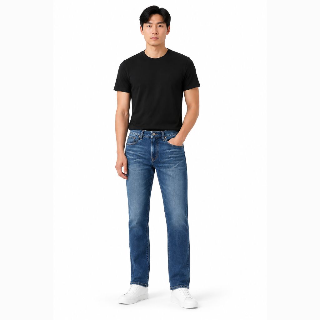 Quần Dài Chính Hãng - Uniqlo Men's Slim Fit Denim Jeans 