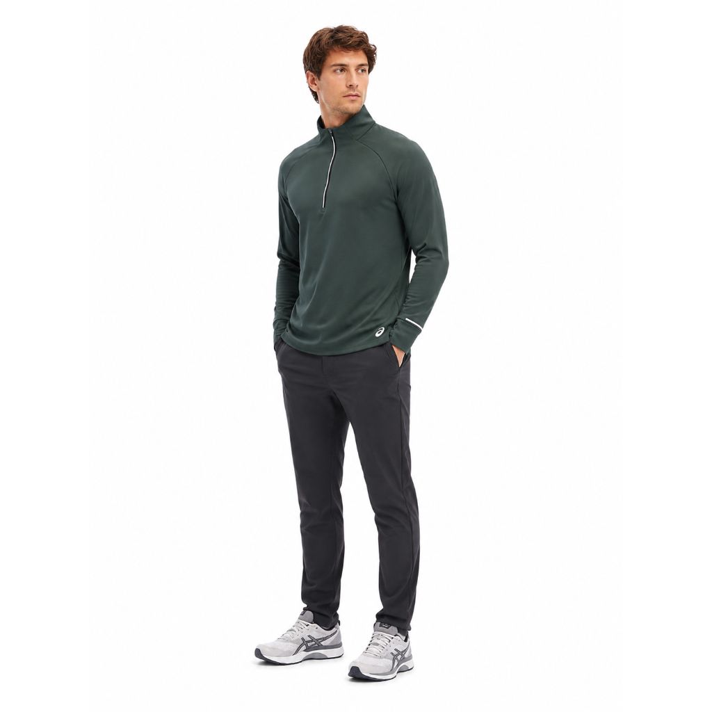 Áo Sweater Chính Hãng - Asics Half Zip Performance Sweater 