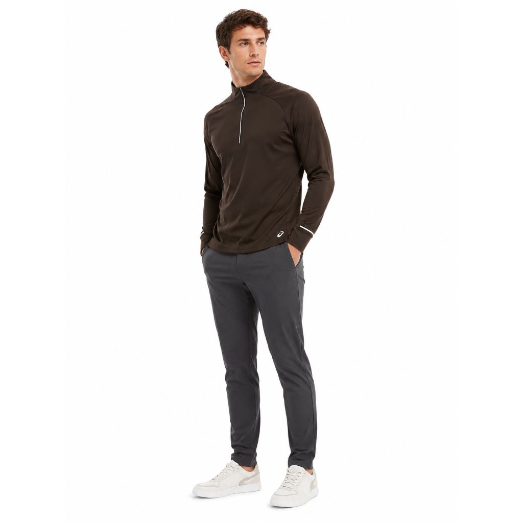 Áo Sweater Chính Hãng - Asics Half Zip Performance Sweater 