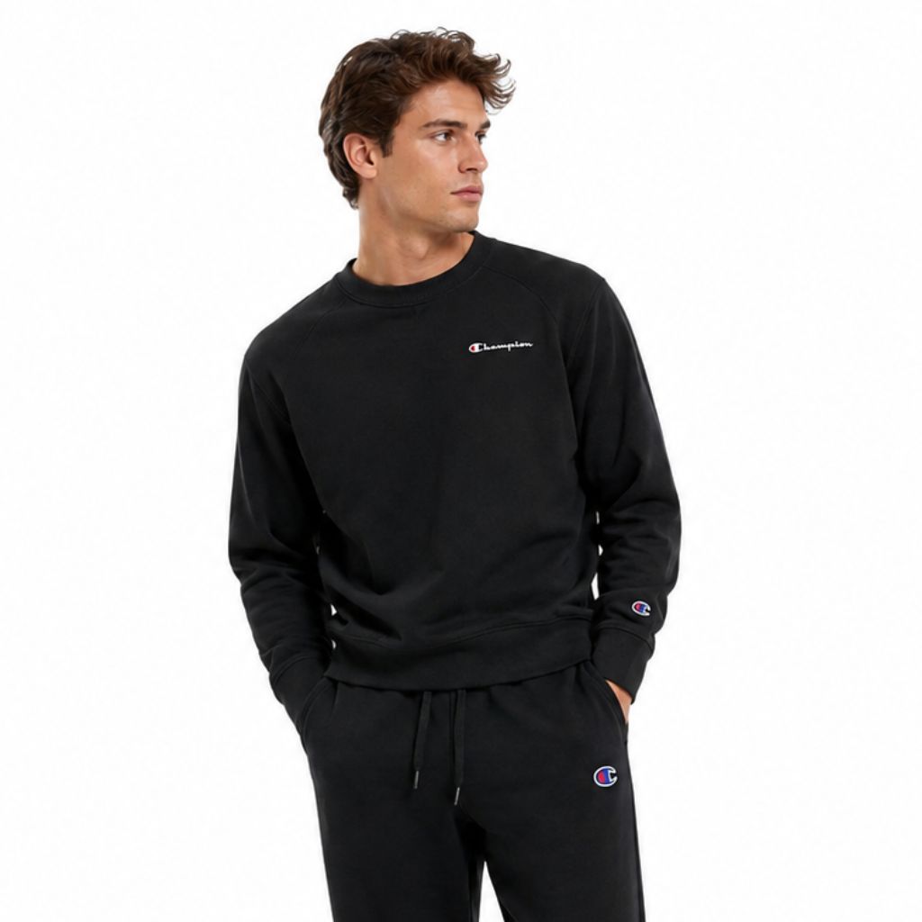 Bộ Thu Đông Chính Hãng - Champion Crewneck Sweatshirt & Sweatpants Set 