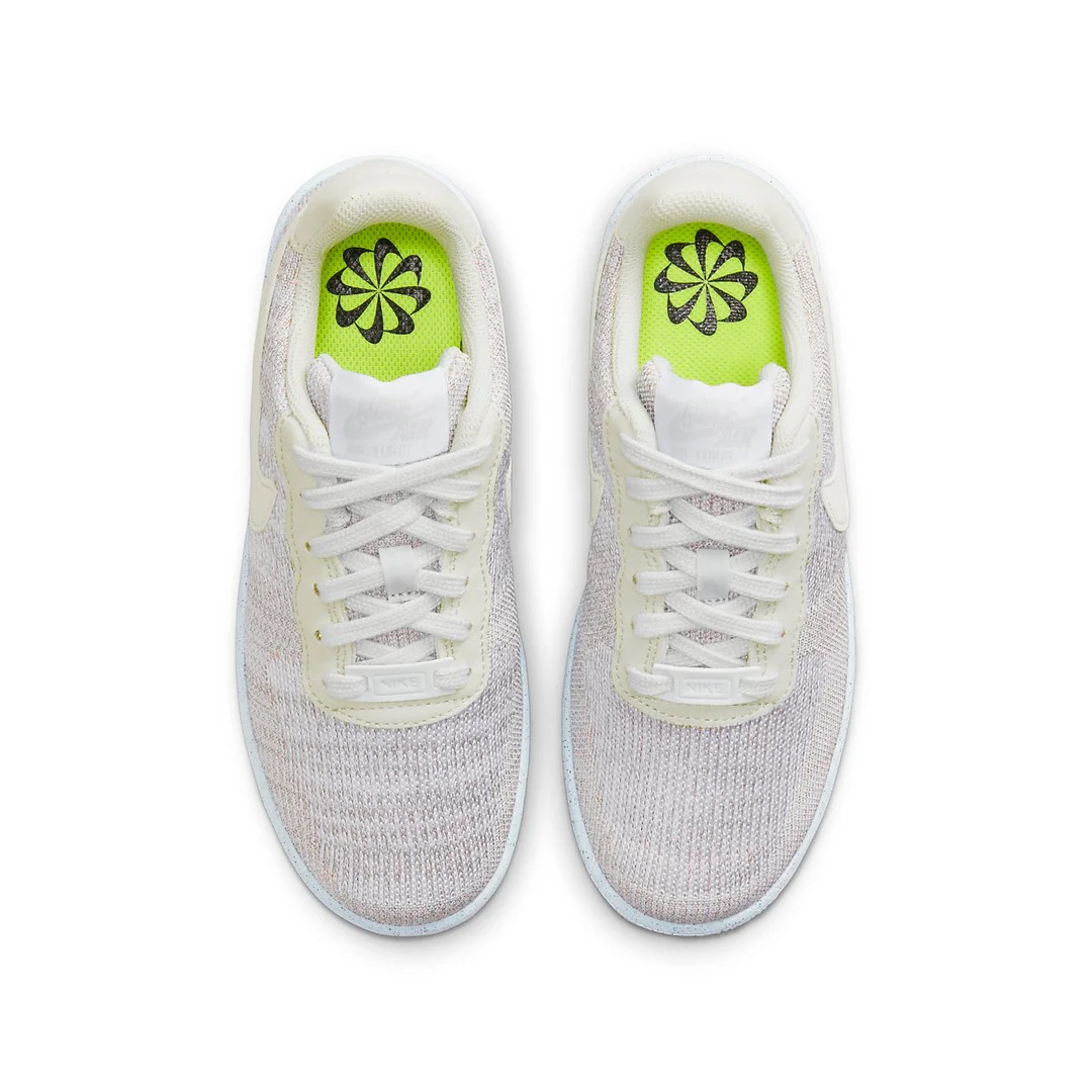 Giày Casual Chính Hãng - Nike Air Force 1 Crater Flyknit 'White Chambray Blue'- DH3375-101