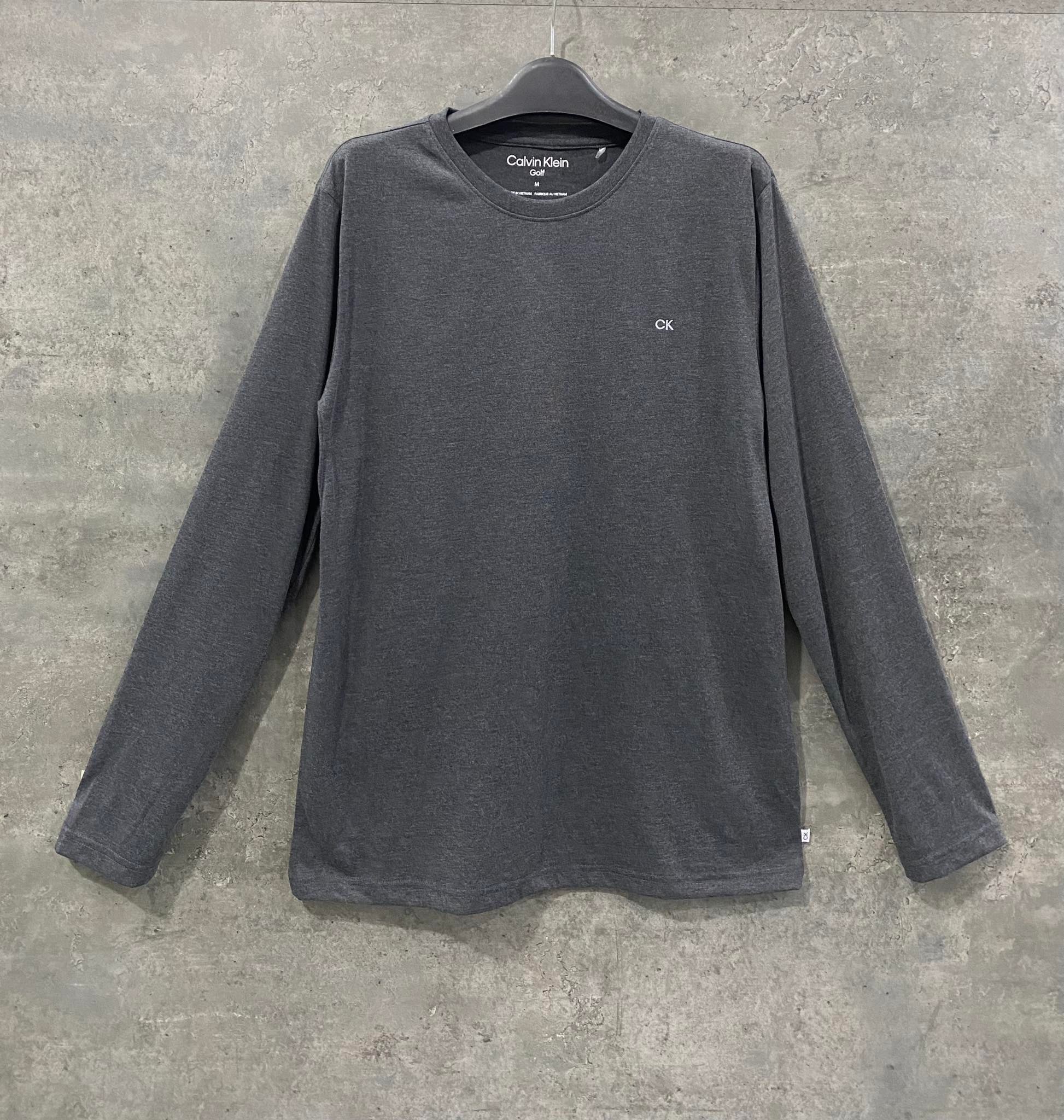 Áo dài tay thể thao Calvin Klein  - C9583-Dark Grey