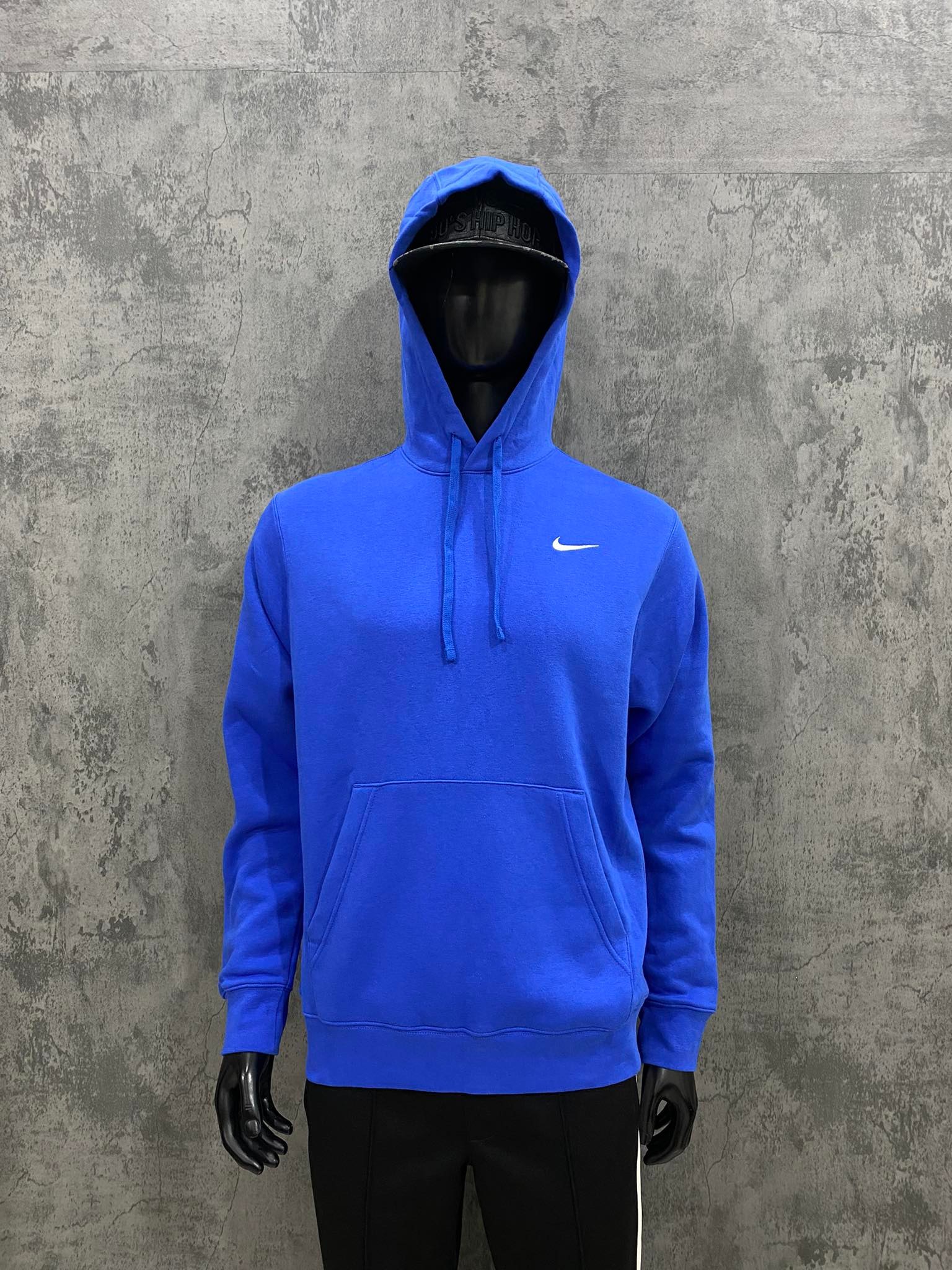 Áo Hoodie Nỉ Nam Nike Club Fleece Hoodie 'Blue' - CJ1611-493