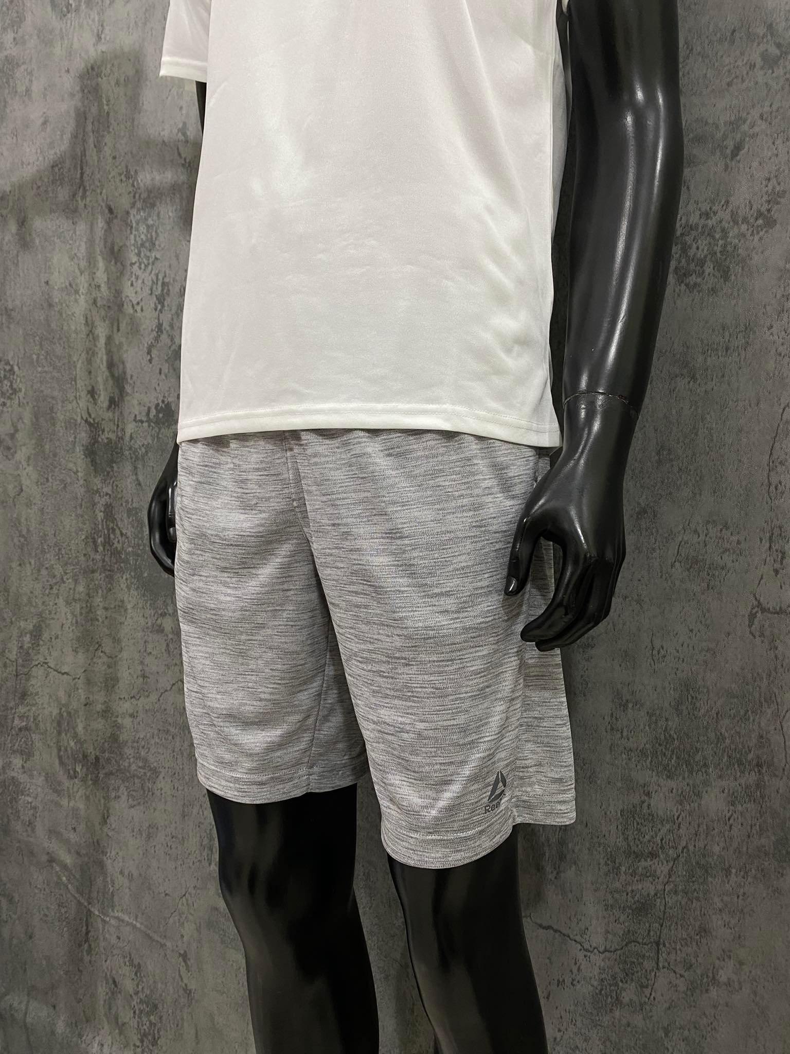 Quần Đùi Nam Training Reebok Men's Cruz Shorts NWT 'Light Grey' - REM173-060