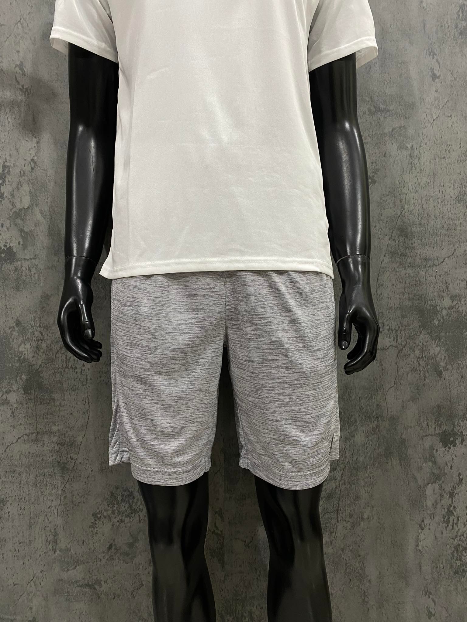 Quần Đùi Nam Training Reebok Men's Cruz Shorts NWT 'Light Grey' - REM173-060