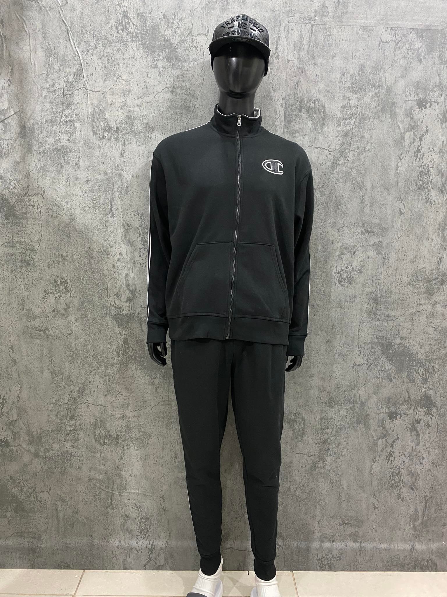 Bộ Thể Thao Chính Hãng - Champion Tracksuit 'Black' - P7386-003