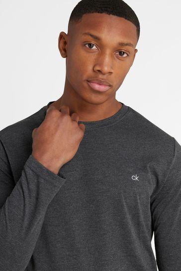 Áo dài tay thể thao Calvin Klein  - C9583-Dark Grey