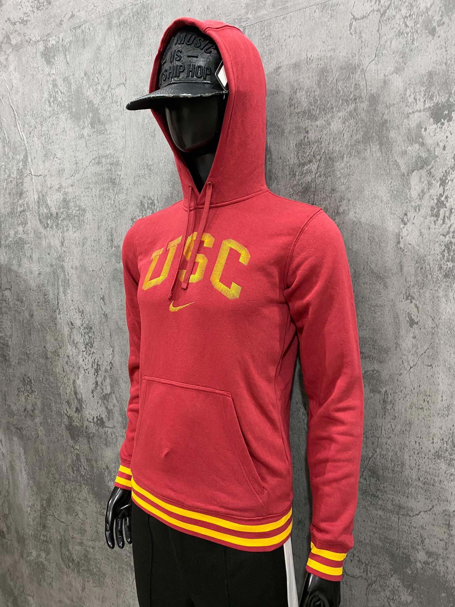 Áo Hoodie Nỉ Nam Nike USC Fleece Training Đỏ - HNI02-030