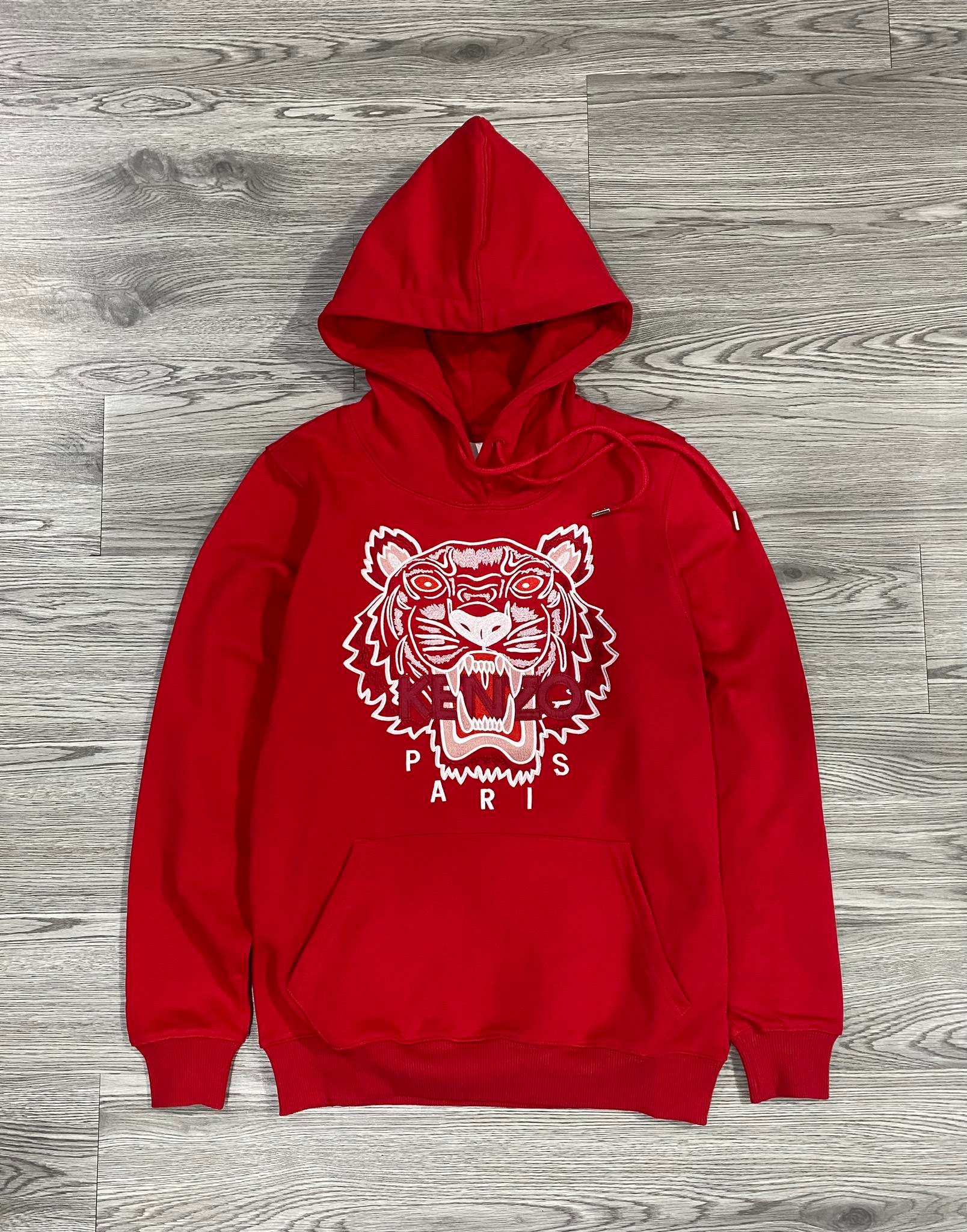 Áo Hoodie Nỉ Da Cá Kenzo Two-tone Tiger Hoodie 