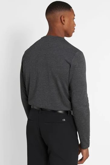 Áo dài tay thể thao Calvin Klein - C9583-Dark Grey