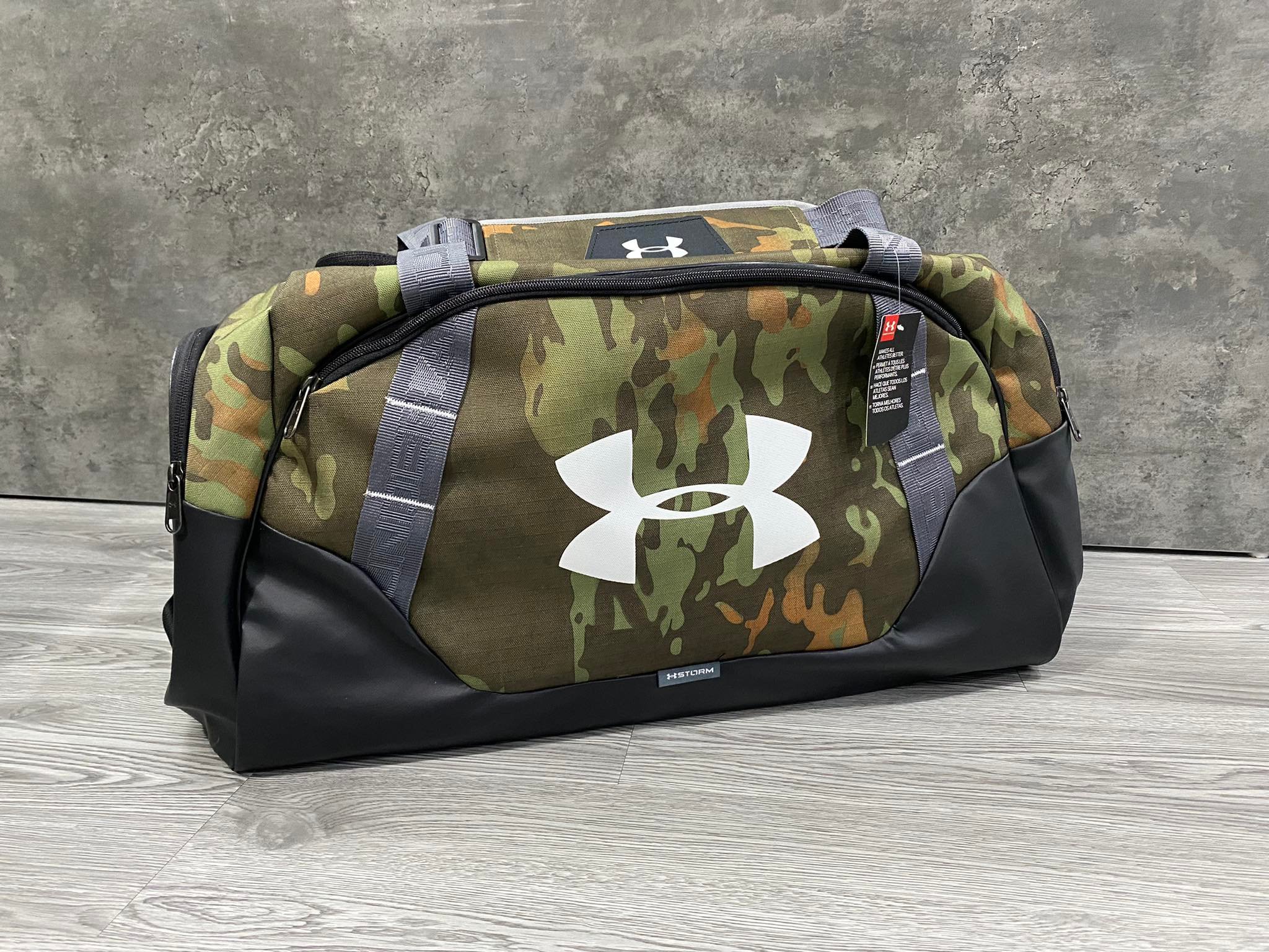 Túi Trống Thể Thao Du Lịch Under Armour Men's Training Sport 'Camo Green' - TTU-070