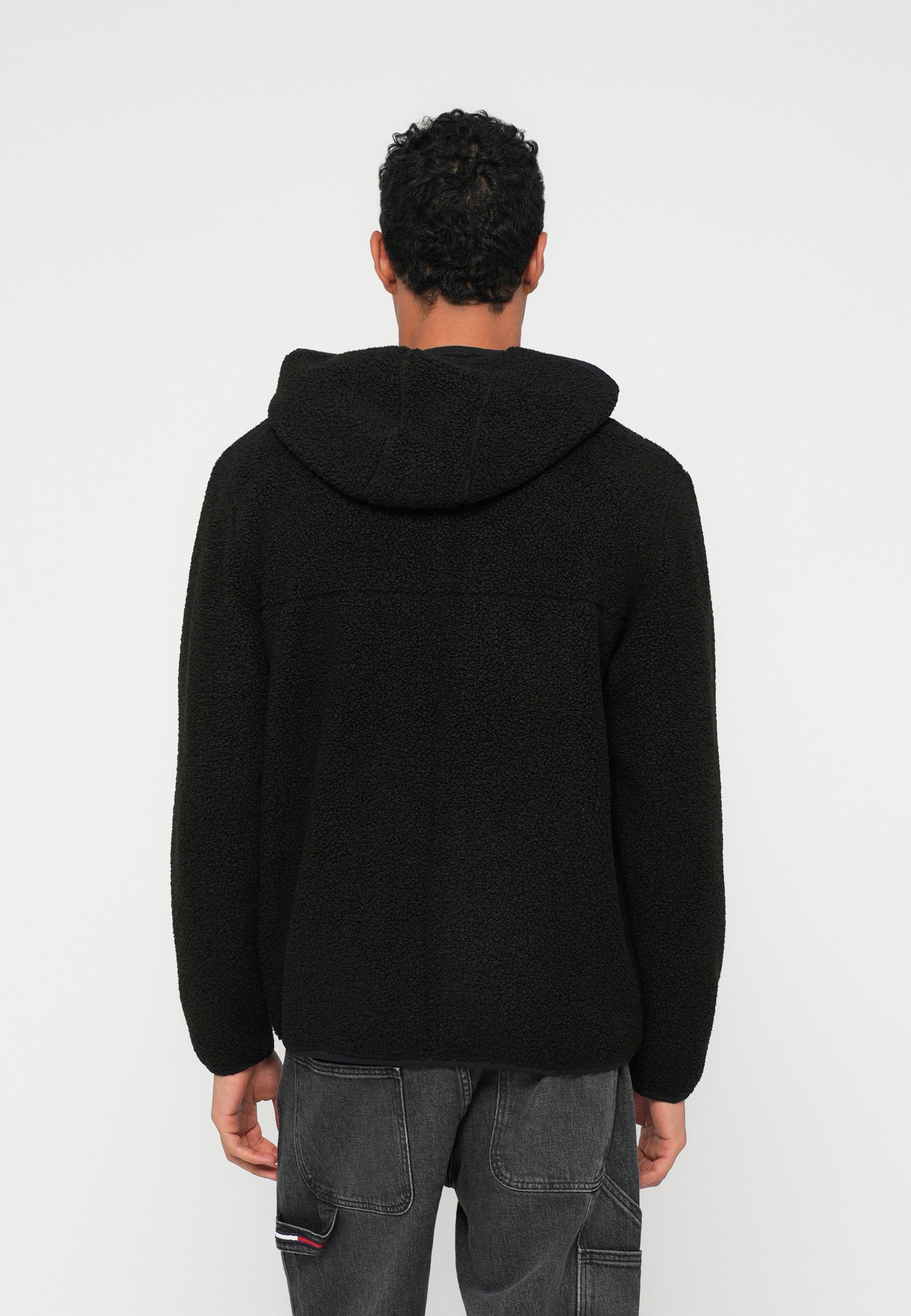Áo Khoác Phao Chính Hãng - Tommy Hilfiger BADGE ZIP UNISEX Fleece jacket 