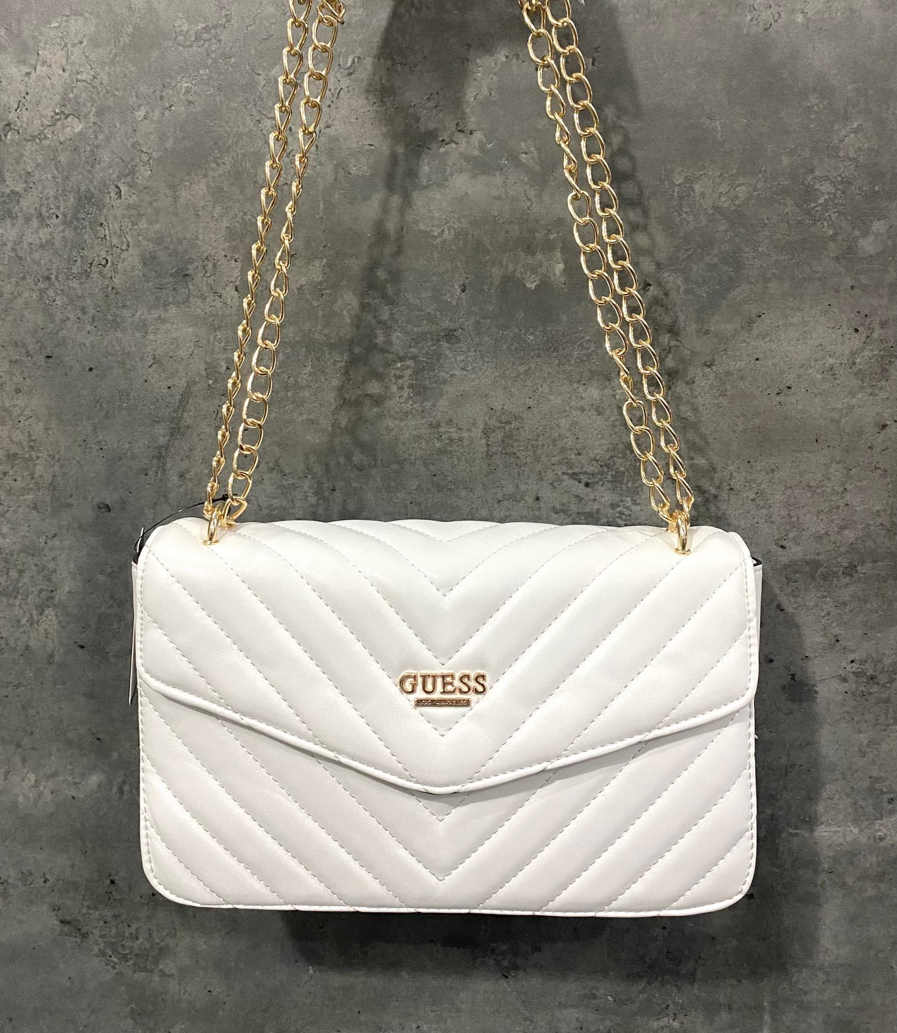 Phụ Kiện Chính Hãng - Túi Nữ Guess Los Angeles Crossbag 'White' - 21GF-084